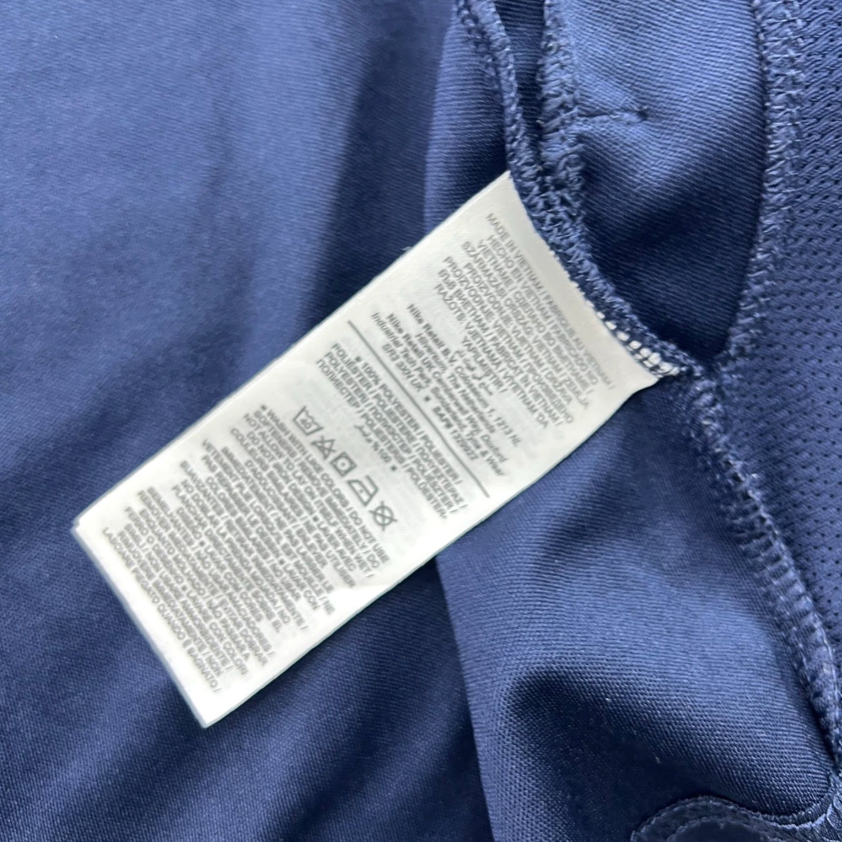 Nike Nike Track Jacket Men Medium Blue Full Zip Football Player Issue 2022 2023 Nike Shirt Style: Track Jacket Size US M / EU 48-50 / 2 - 4 Thumbnail