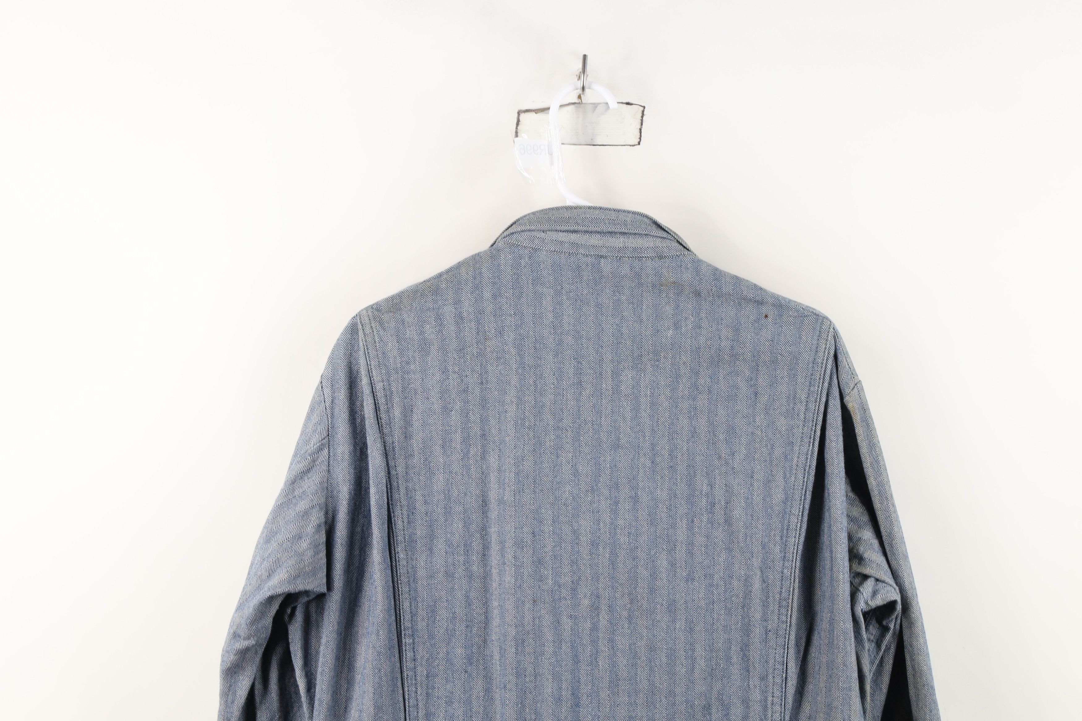 Dickies Vintage 70s Dickies HBT Herringbone Twill Coveralls Size US 38 / EU 54 - 21 Thumbnail