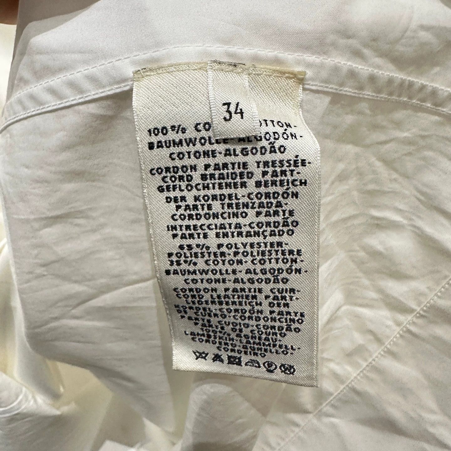 Hermes Hermes apr363 sleeveless cotton dress pockets button size 34 Size XS / US 0-2 / IT 36-38 - 4 Thumbnail