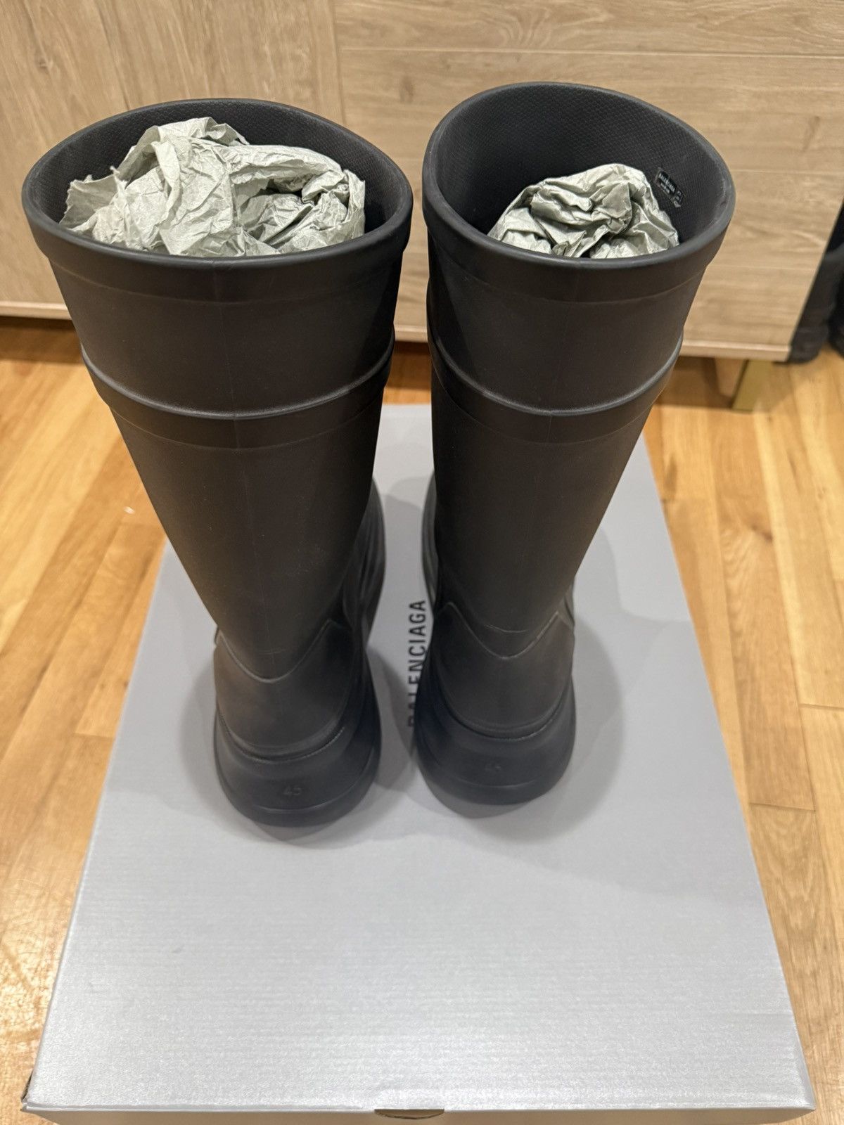 Balenciaga Balenciaga croc boots Size US 12 / EU 45 - 4 Thumbnail