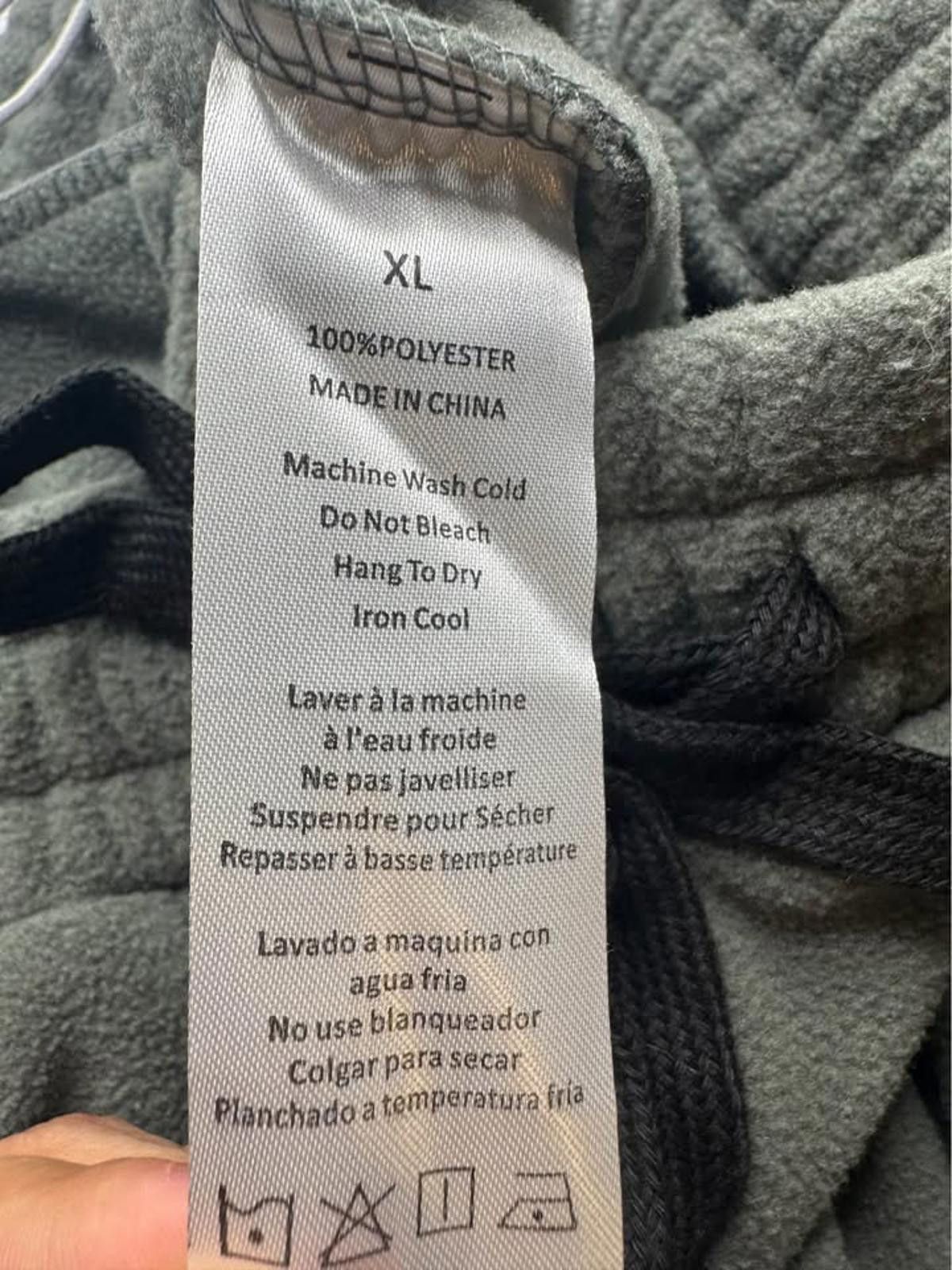 Sinclair Global Sinclair Polar Fleece Sweatpants | Grey | Size XL Size ONE SIZE - 6 Thumbnail