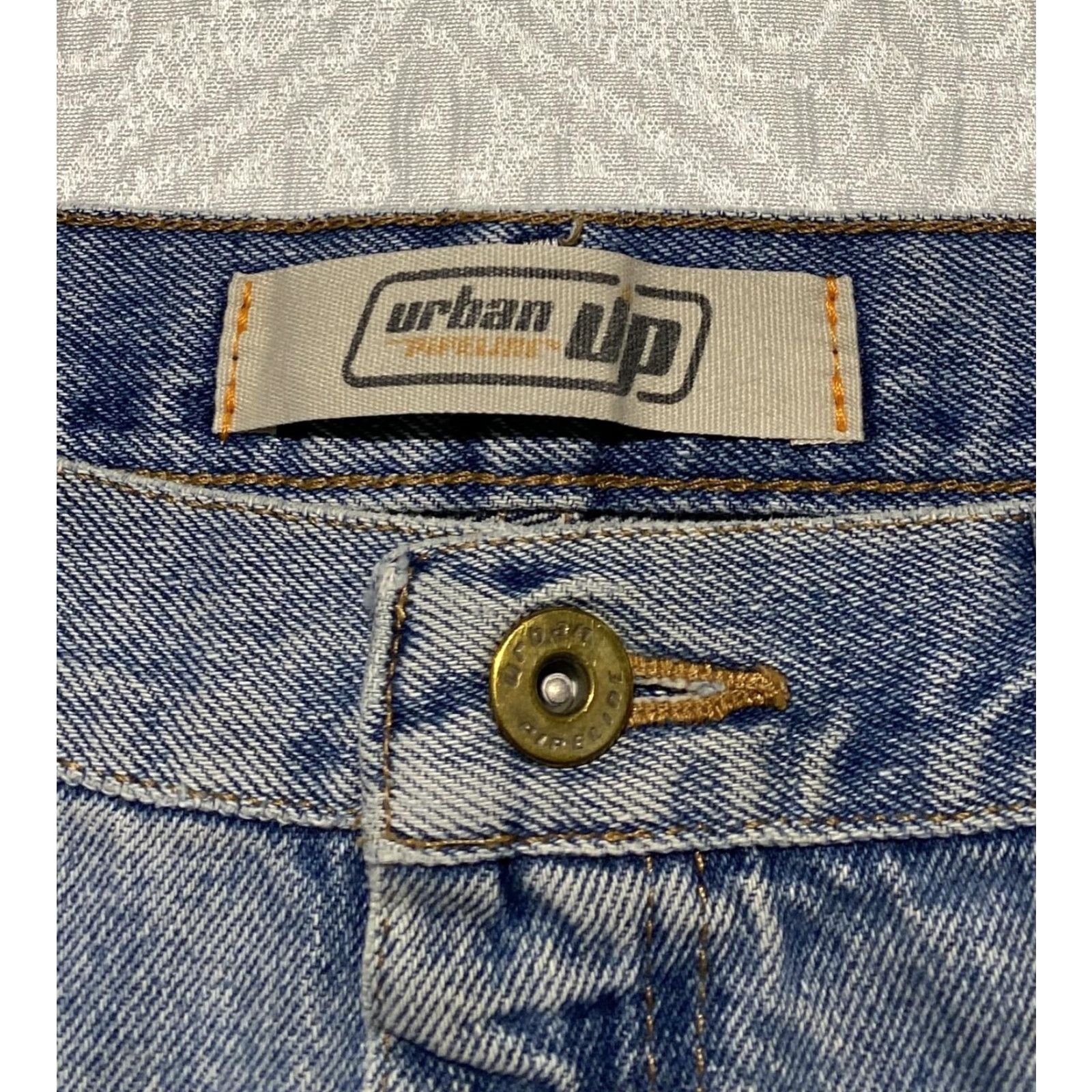 Vintage VINTAGE Urban Up Jeans Mens 36x30 Light Wash Straight Leg Classic Denim Zip Fly 5 Pocket Mens Boys Girls Size US 36 / EU 52 - 4 Thumbnail