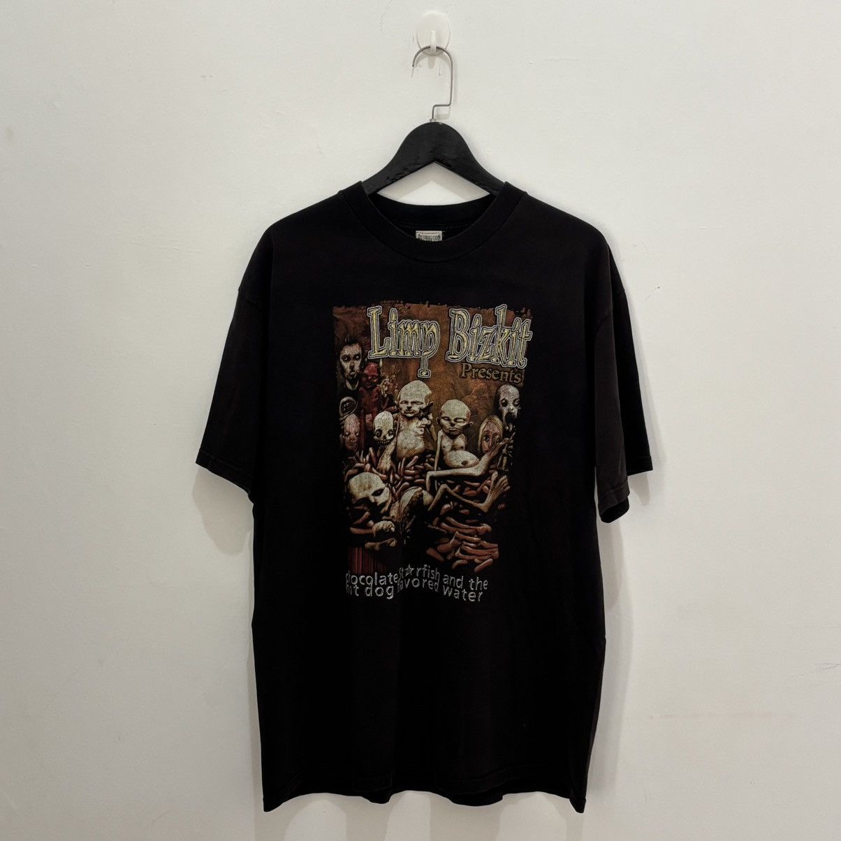 Other Vintage '00 Limp Bizkit Album Cover Mexico Btlg Size US XL / EU 56 / 4 - 1 Thumbnail