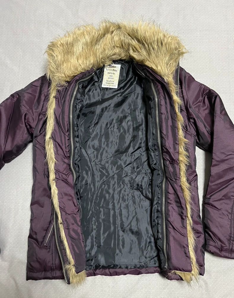 Yohji Yamamoto Vintage Embroidered Jacket with Detachable Fur Collar-2506 Size M / US 6-8 / IT 42-44 - 5 Thumbnail