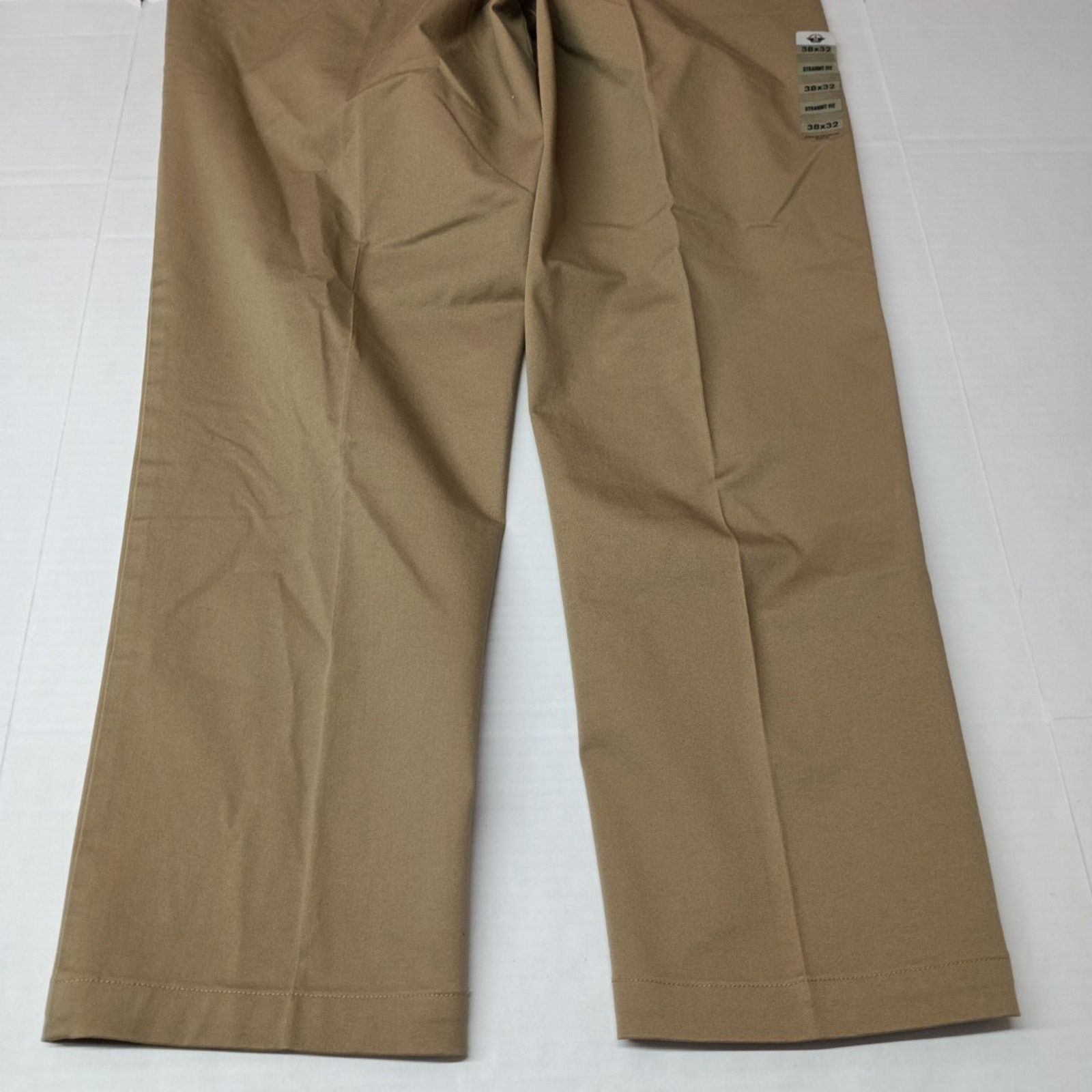 Dockers Dockers Workday Khakis Straight Fit Men's 38x32 Tan Stretch Size US 38 / EU 54 - 8 Thumbnail