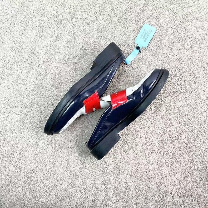 Thom Browne Thom Browne Red and white leather shoes Size US 6.5 / IT 36.5 - 3 Thumbnail