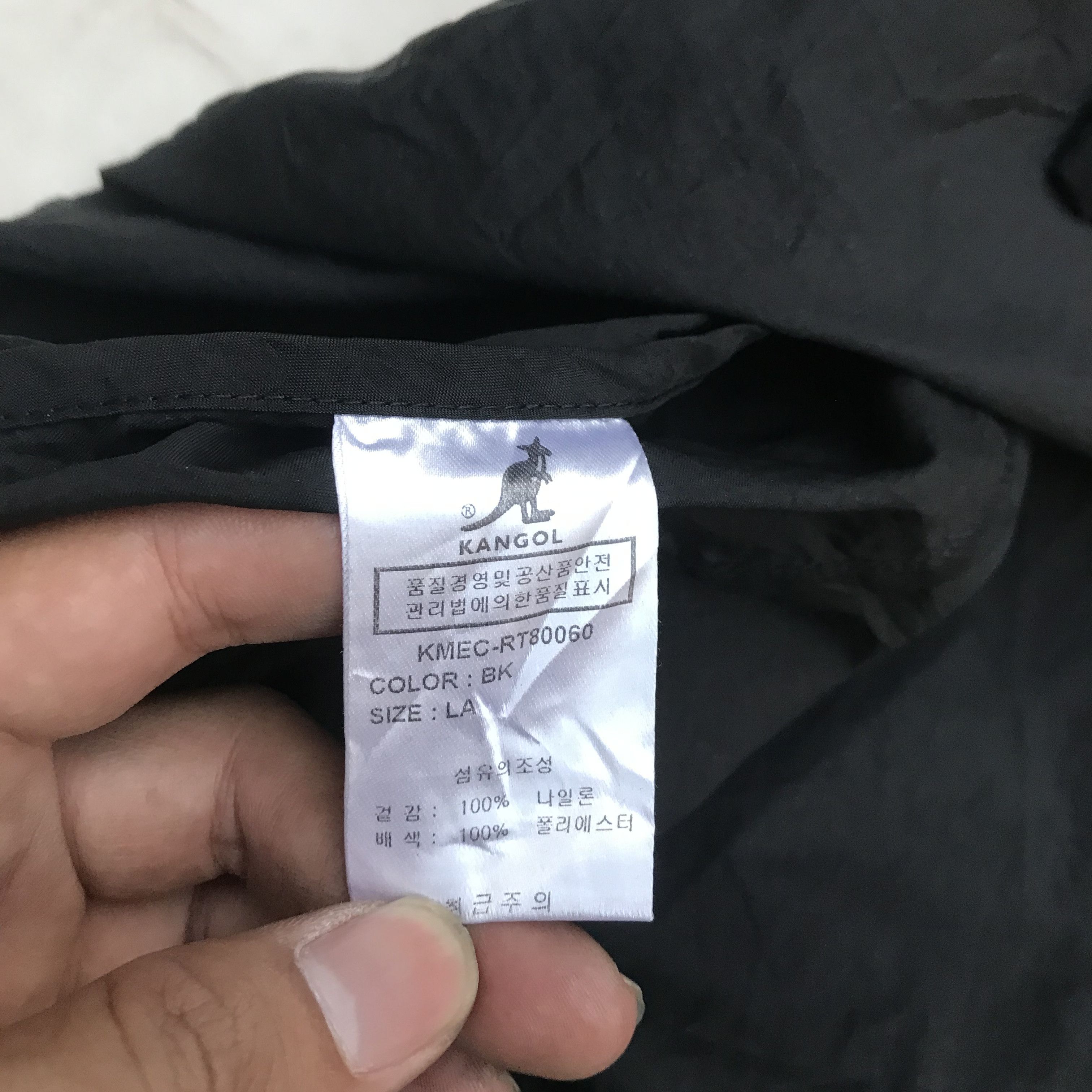 Kangol Kangol padel Windbreaker Crewneck all basic black Mono Size US L / EU 52-54 / 3 - 8 Thumbnail