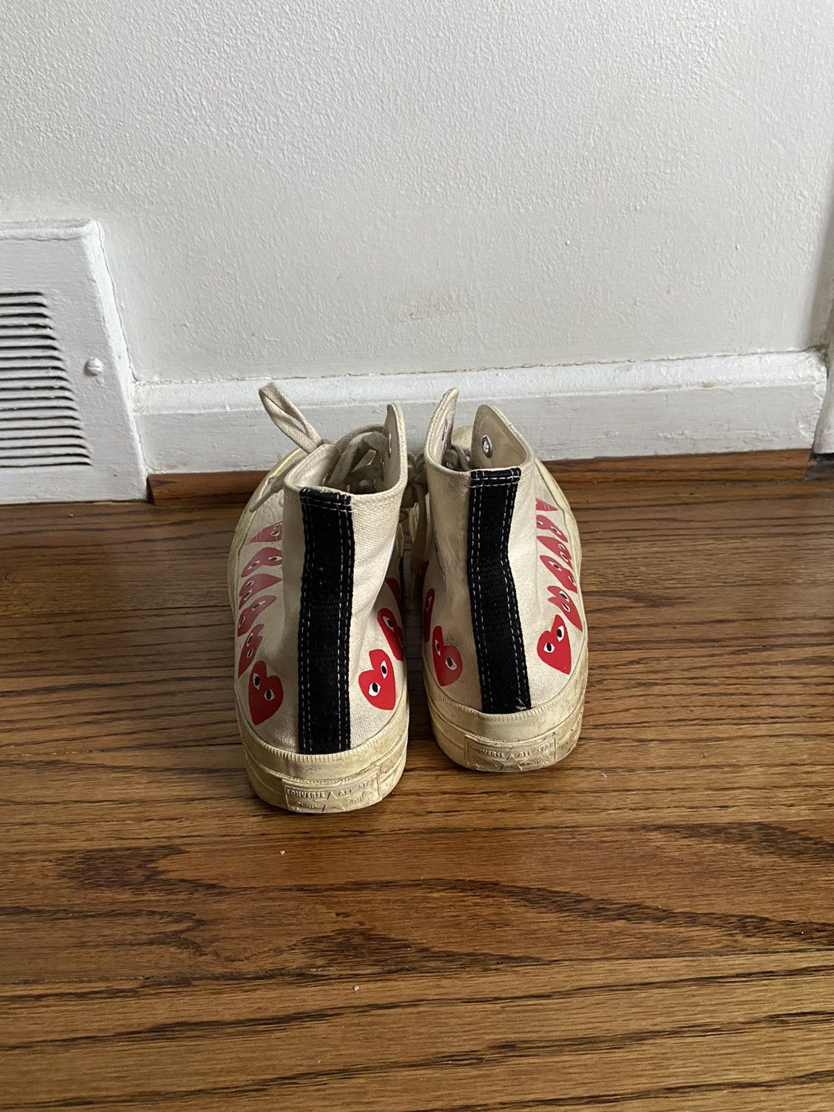 Comme des Garcons × Converse CDG Converse multi heart Size US 8 / EU 41 - 2 Thumbnail