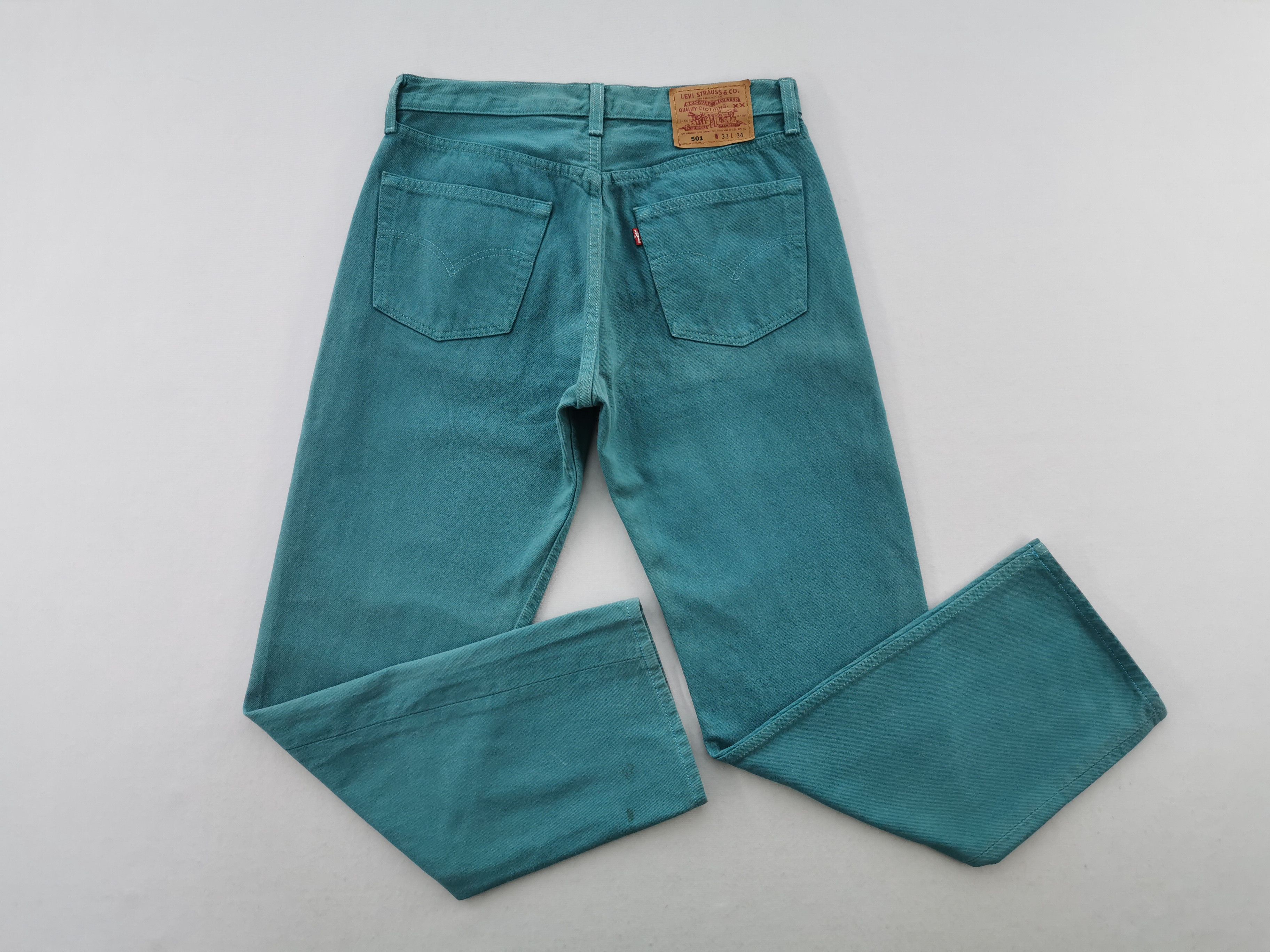 Levi's Vintage 90's Levis Lot 501 Denim Made In USA Size 32/33x34 Size US 32 / EU 48 - 5 Thumbnail