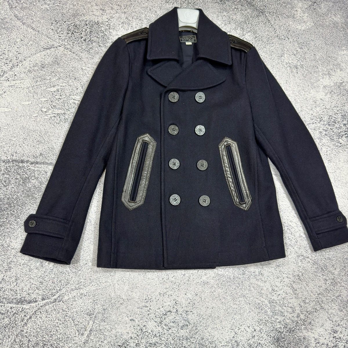 Diesel Diesel mens wool pea coat M size Size US M / EU 48-50 / 2 - 2 Thumbnail