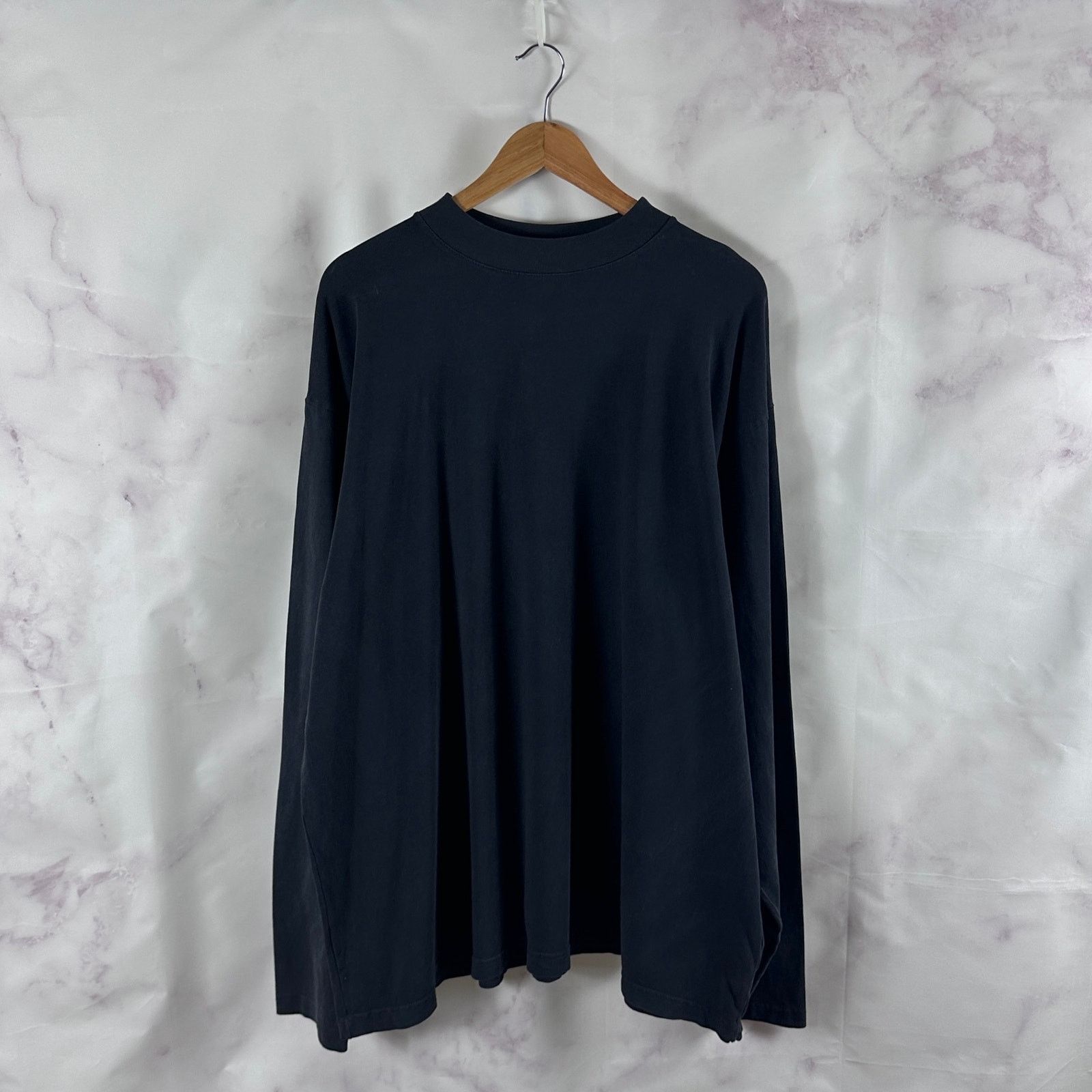 Balenciaga Balenciaga Muddy Oversized Metal Longsleeve | Grailed