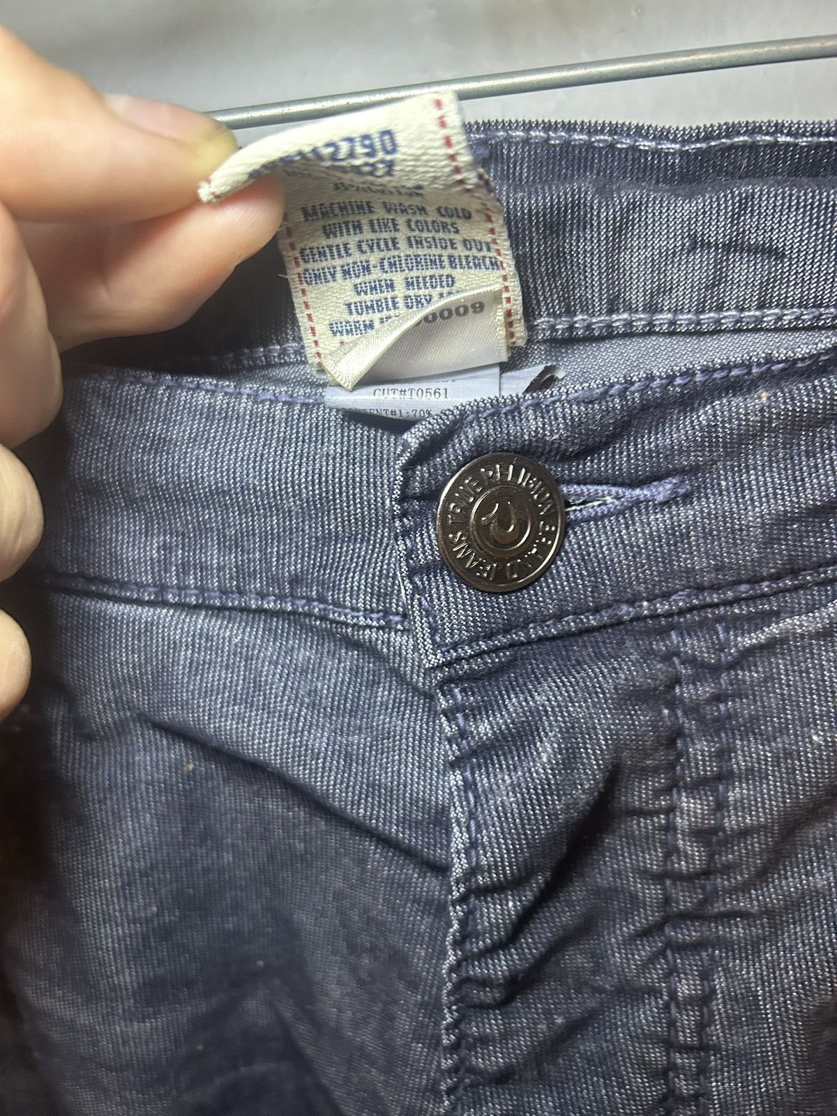 True Religion Vintage True Religion micro corduroy straight pants Size US 34 / EU 50 - 12 Thumbnail