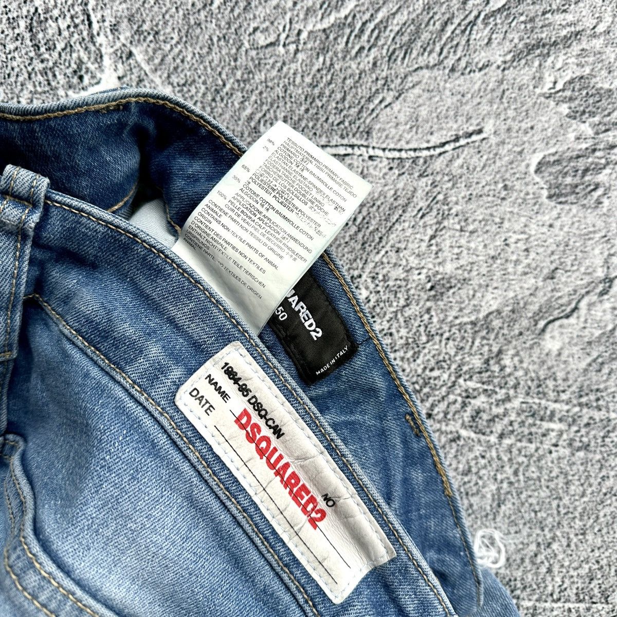 Dsquared2 Men’s Jeans DSQUARED2 Blue Size: 50 Size US 34 / EU 50 - 16 Thumbnail