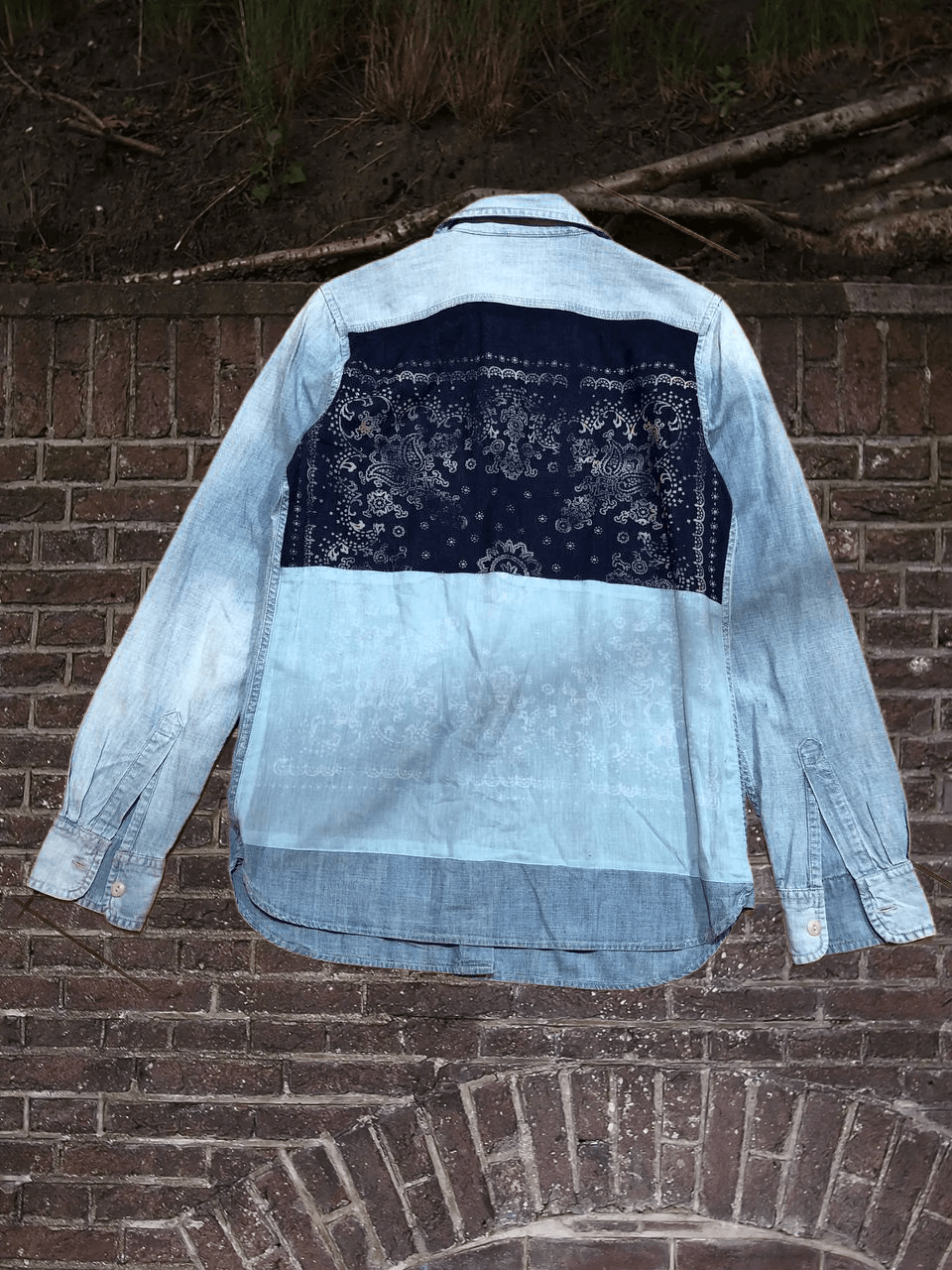 Denim & Supply Ralph Lauren Denim & Supply Ralph Lauren light Shirt Paisley Back Print Size US XS / EU 42 / 0 - 1 Thumbnail
