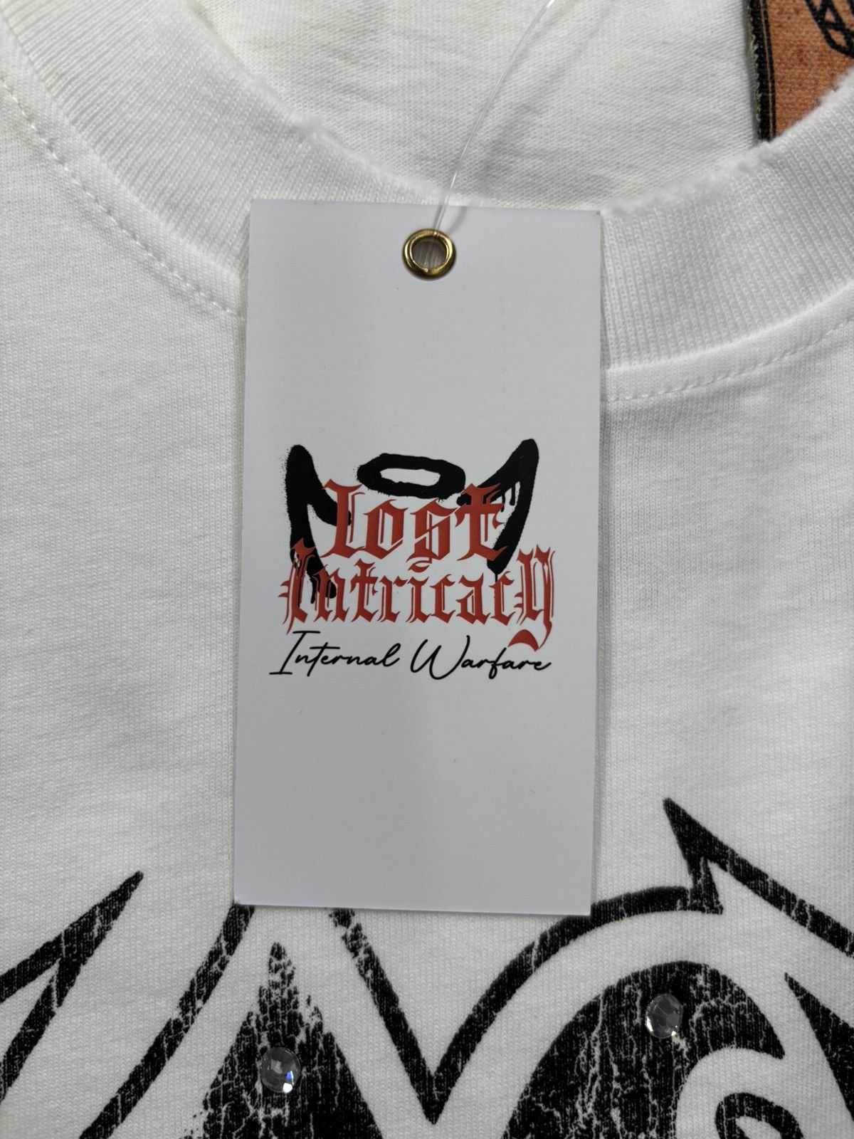 LOST INTRICACY Lost Intricacy Lost Outline Shirt, White Size US S / EU 44-46 / 1 - 8 Thumbnail