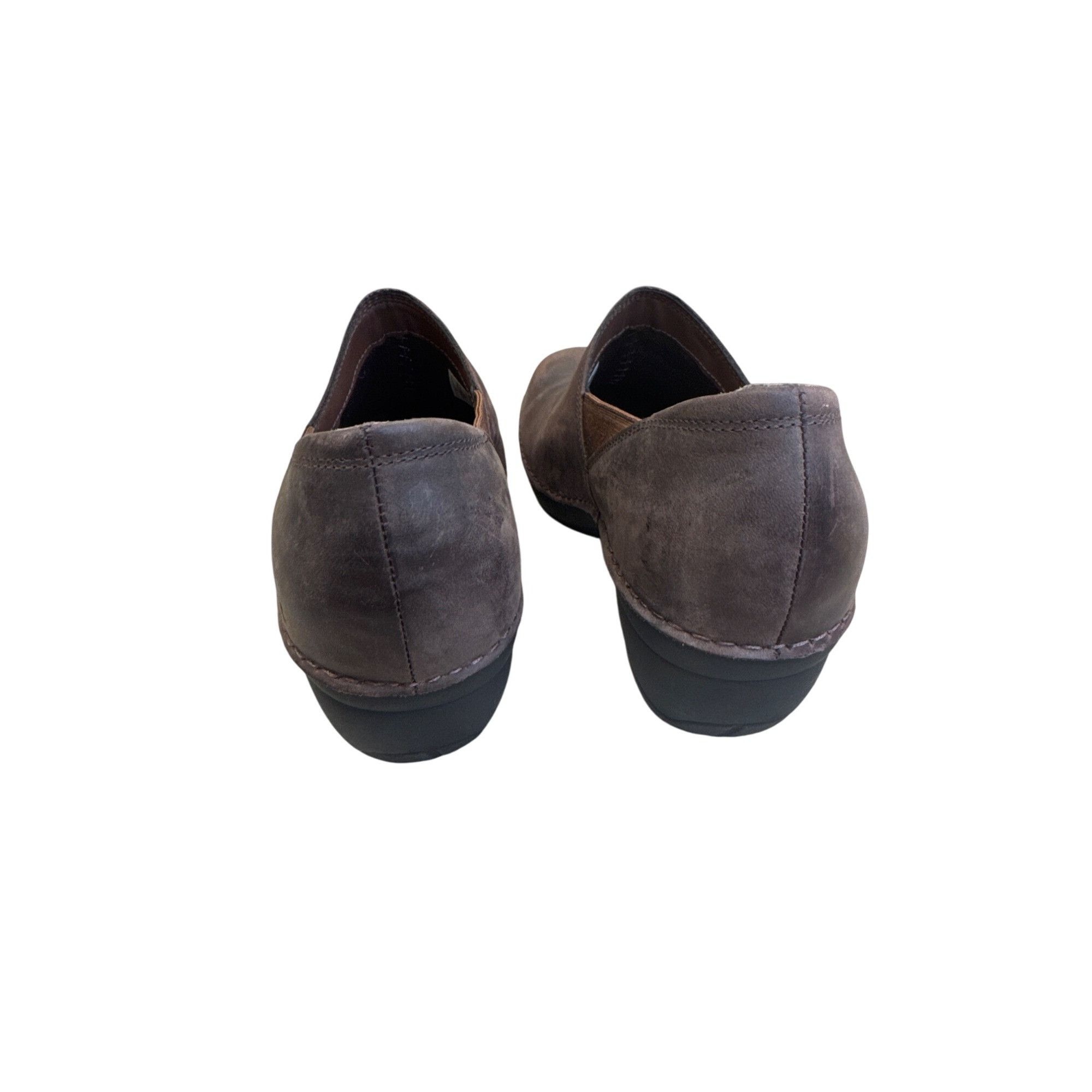 Merrell Merrell Womens Brown Leather Clogs Shoes Size 9.5 SKU 8243 Size US 9.5 / IT 39.5 - 8 Thumbnail