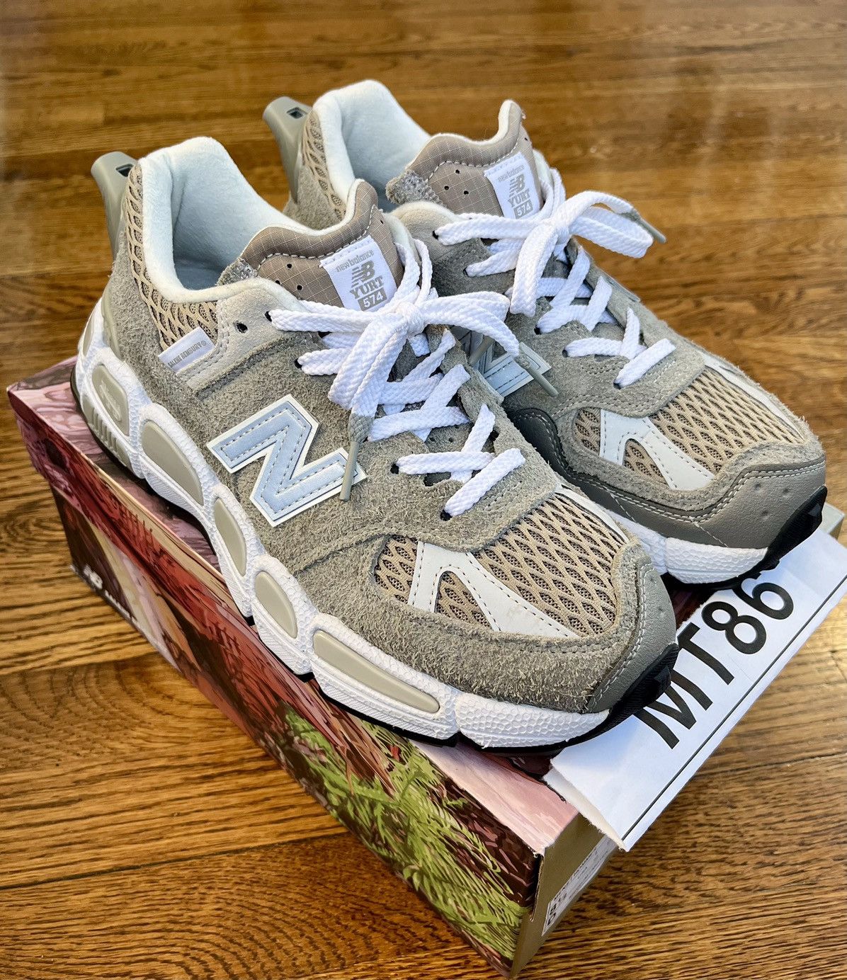 Salehe Bembury x New Balance 574 YURT Shark Skin US