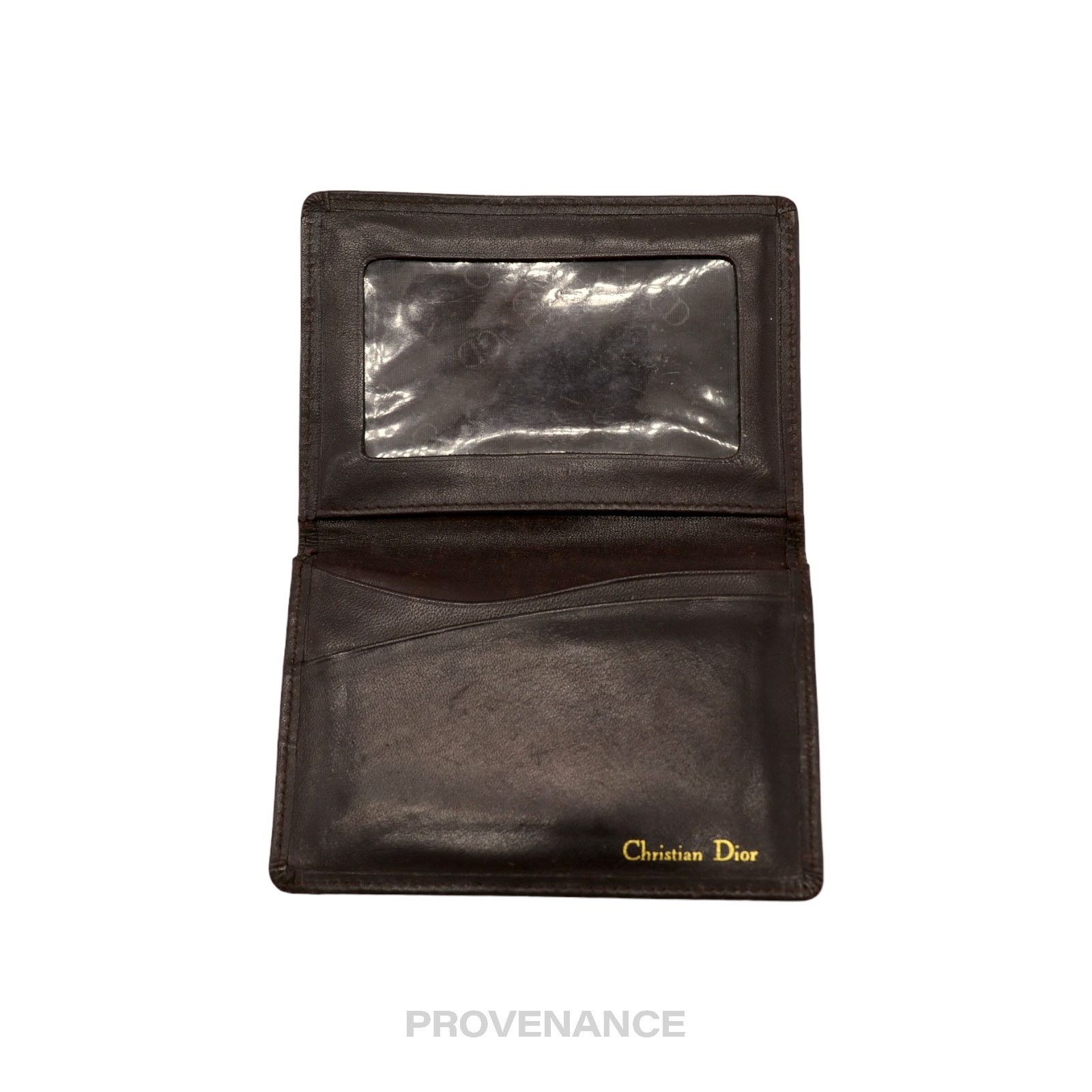 Dior 🔴 Dior Pocket Organizer Wallet - Chocolate Leather Size ONE SIZE - 6 Thumbnail