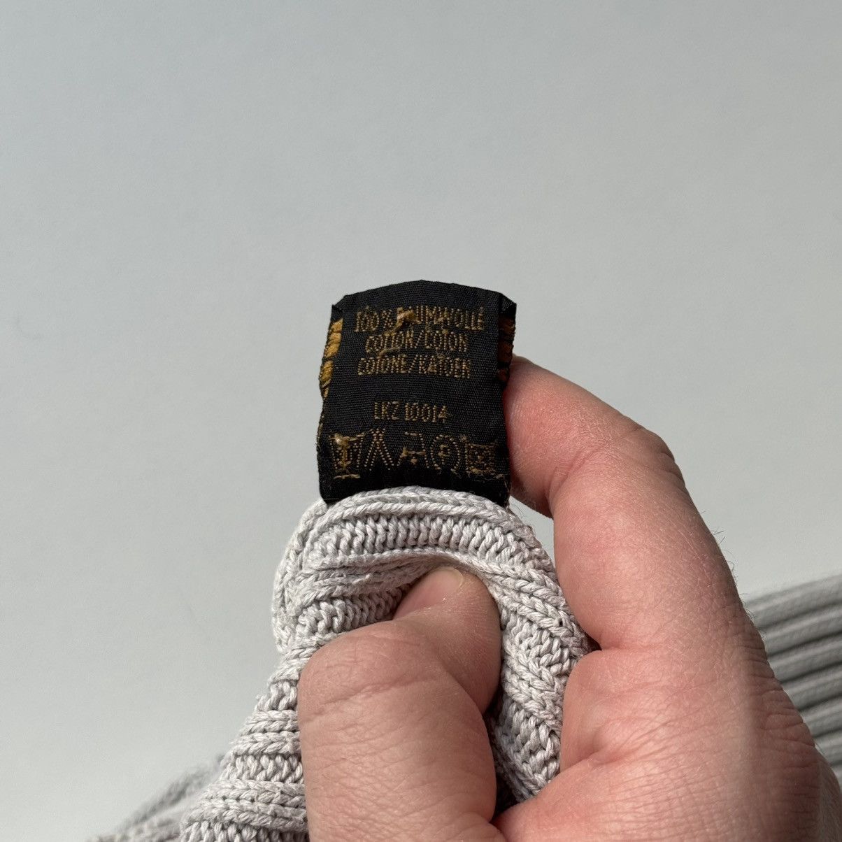 Alpha Industries × Japanese Brand × Vintage Vintage Alpha Industries Ribbed Embroidered Logo 90s Sweater Size US XL / EU 56 / 4 - 14 Thumbnail