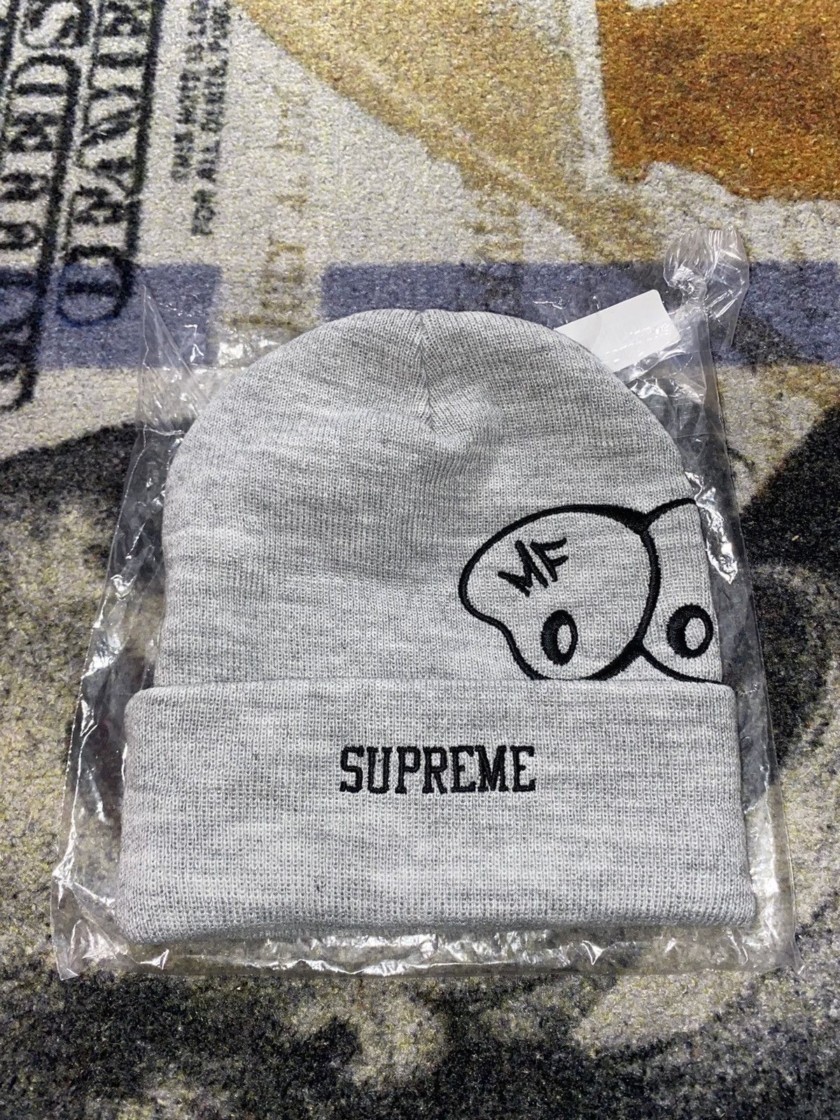 Spyder × Supreme Supreme FW24 Spyder Beanie Black Red One