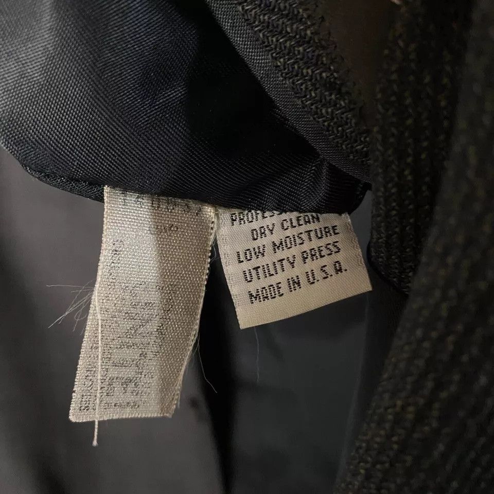 Perry Ellis × Vintage Vintage Perry Ellis Portfolio Blazer Suit Men's 46 32" Long Size 46R - 7 Thumbnail
