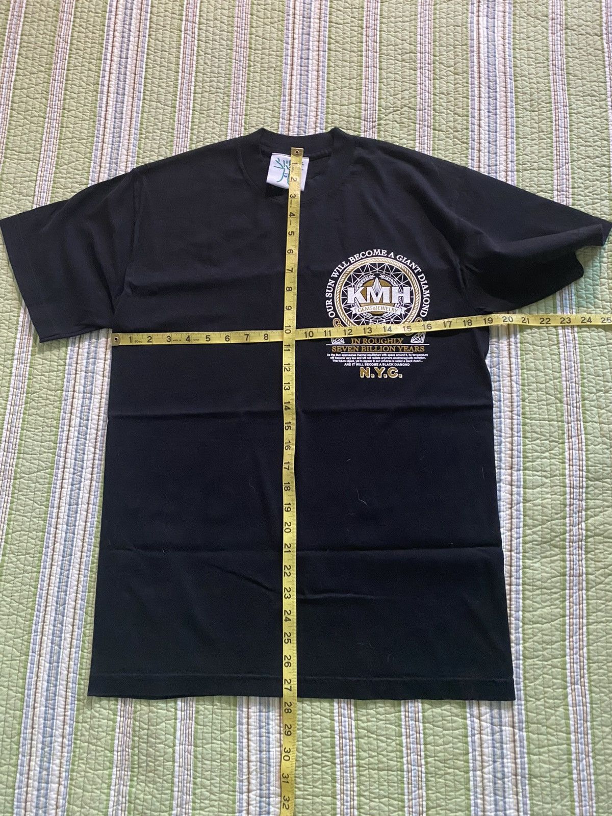 A24 × Online Ceramics S Uncut Gems A24 Online Ceramics Black Opal T Shirt tee Rare Size US S / EU 44-46 / 1 - 5 Thumbnail