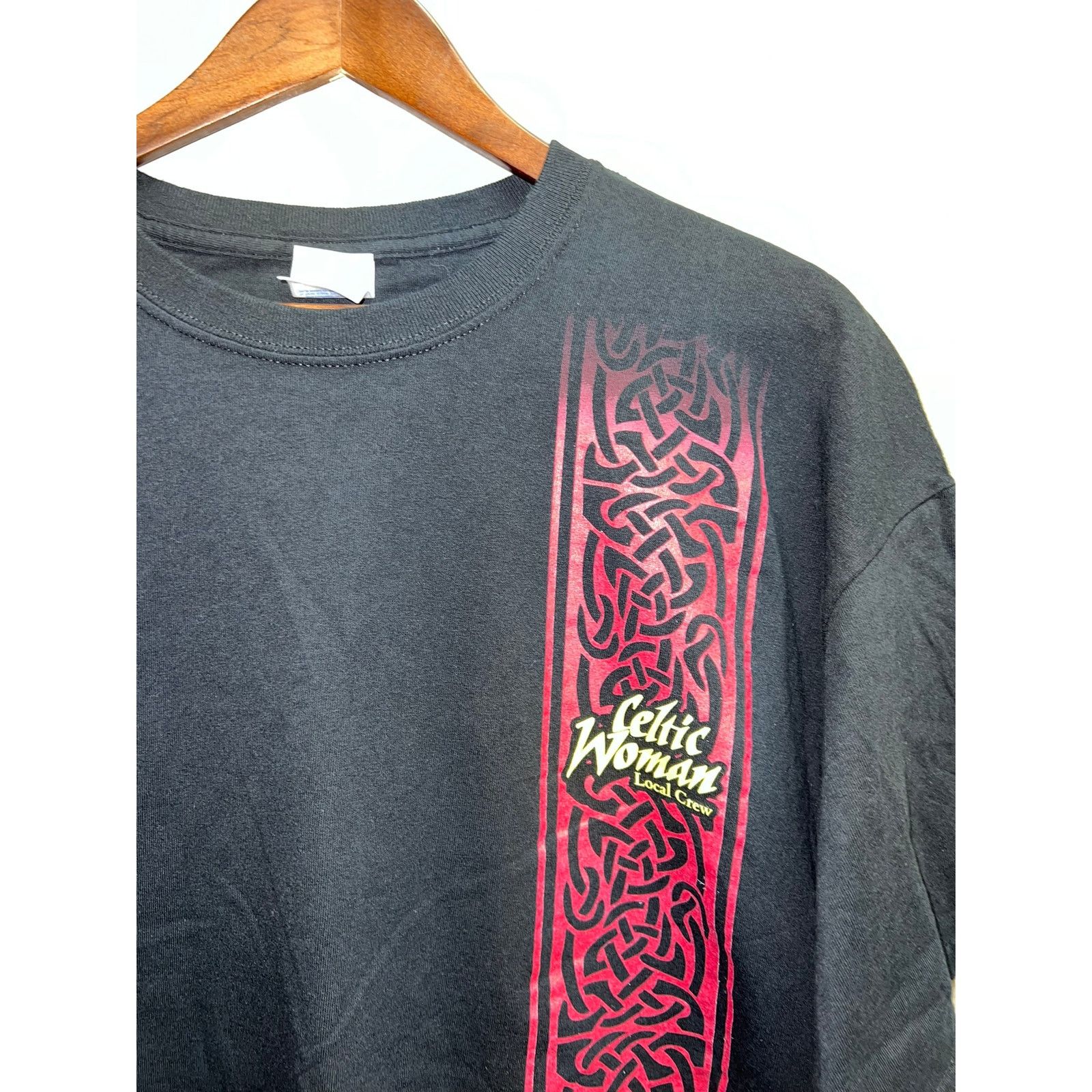 Gildan Y2K Local Crew Celtic Woman Shirt Black Tour Concert 2000s X Size US XL / EU 56 / 4 - 2 Thumbnail