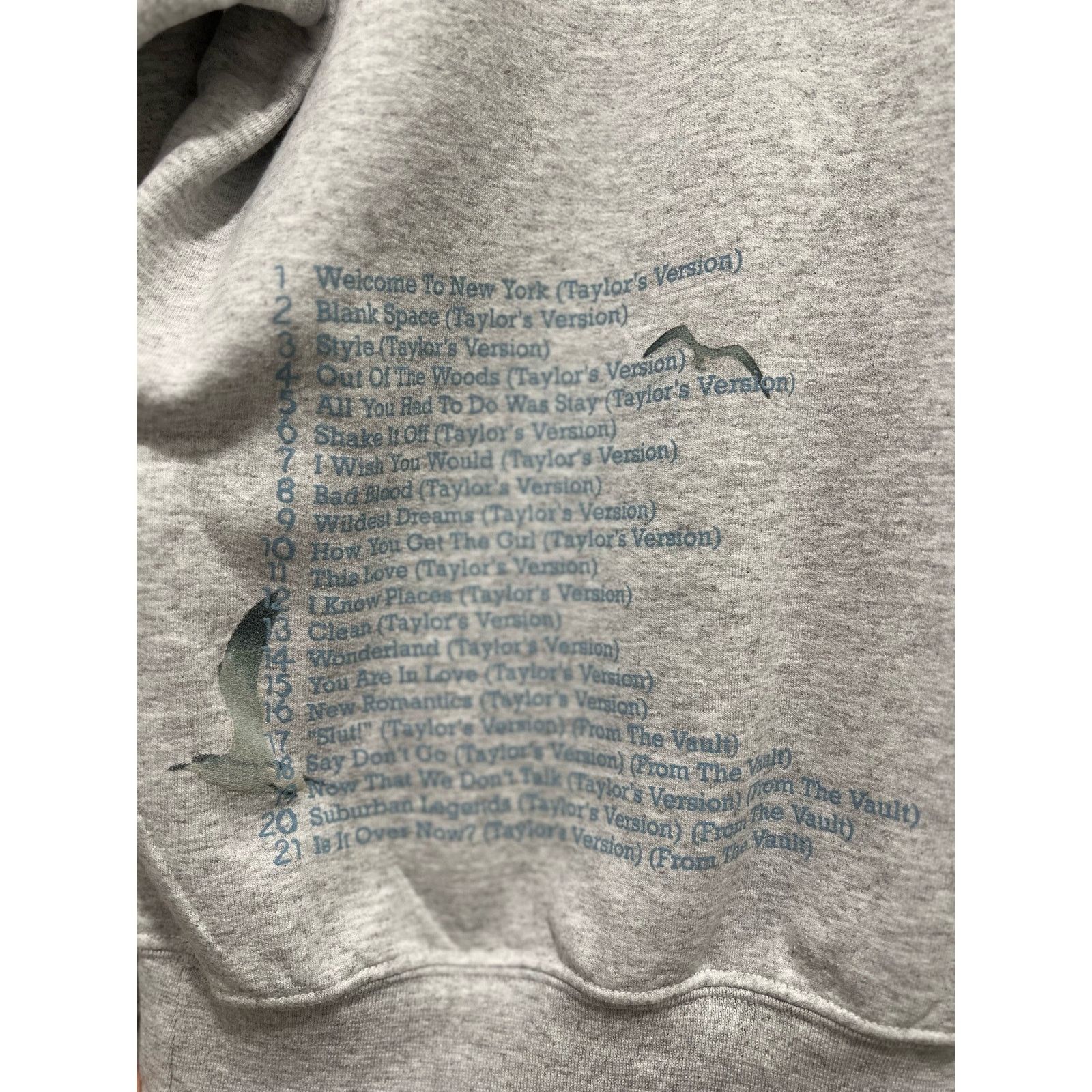 TaylorMade Taylor Swift 1989 Spotify Sweatshirt Size M / US 6-8 / IT 42-44 - 4 Thumbnail