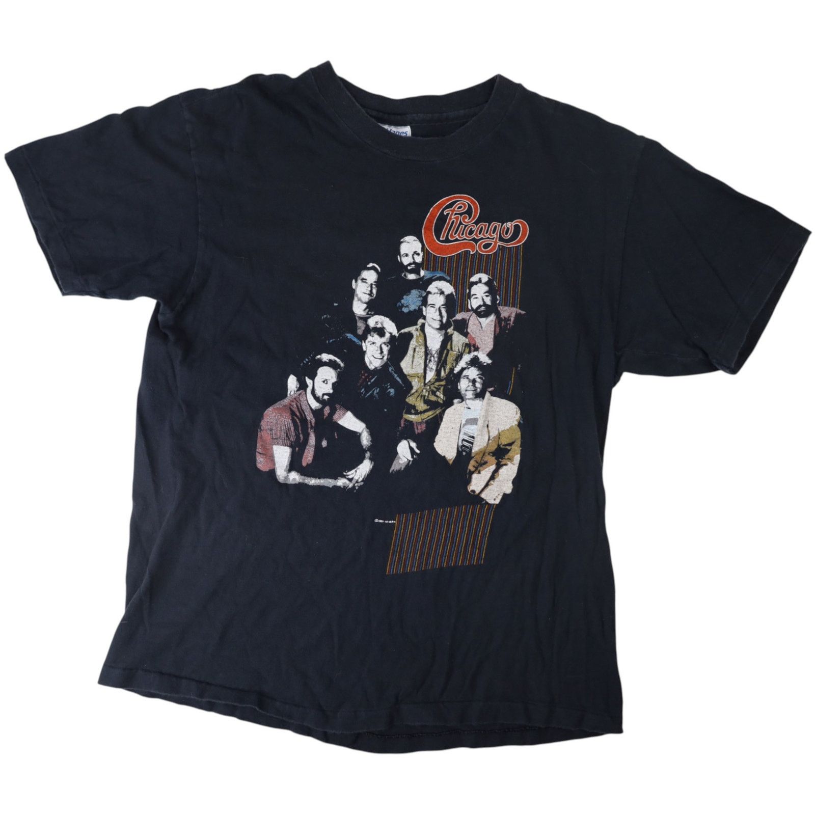 Vintage Vintage 1985 Chicago On Tour Graphic Band Tee Size US L / EU 52-54 / 3 - 1 Thumbnail