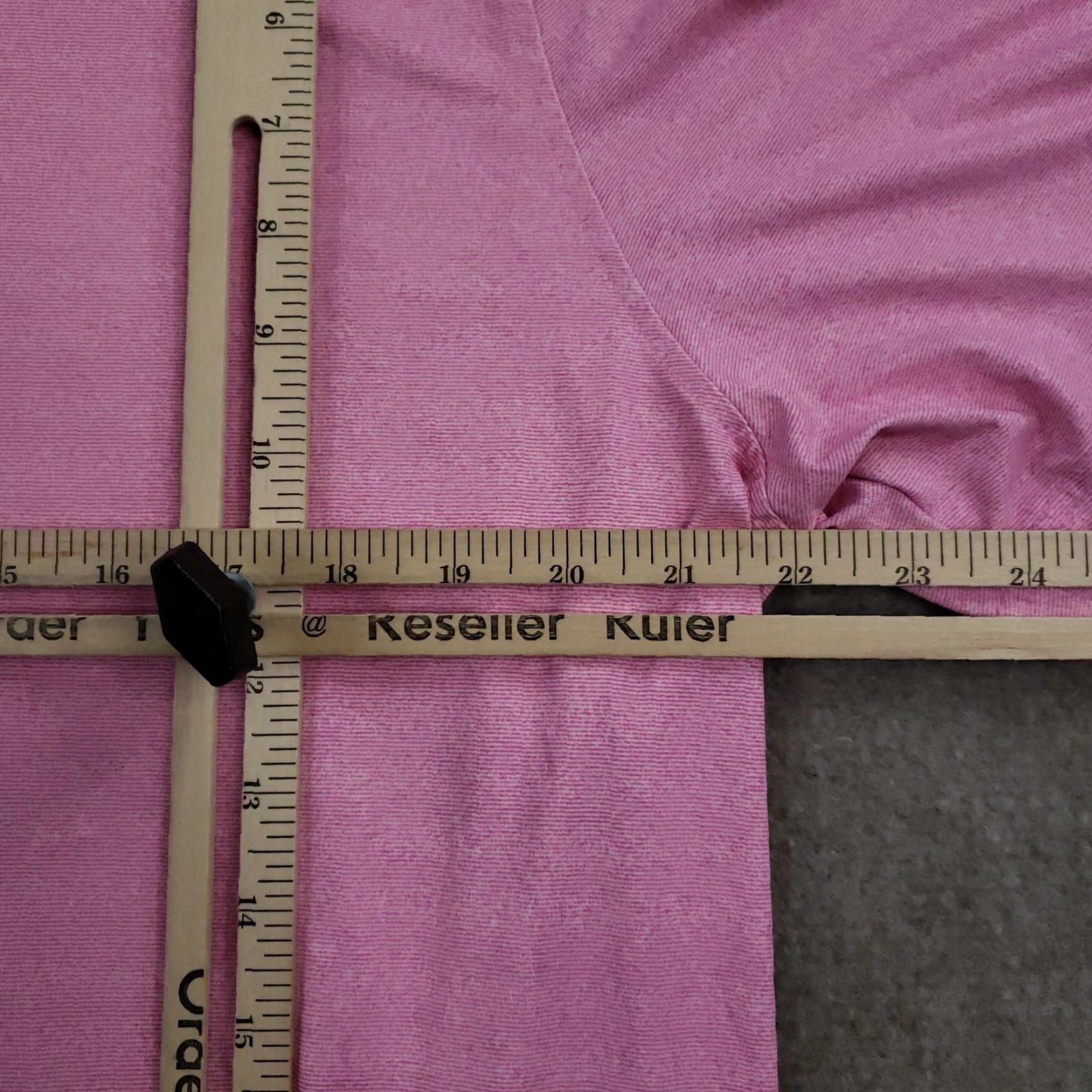 Vintage Graham Luxe Polo Shirt Mens Large Pink Performance Stretch Golf Short Sleeve Shirt Size US L / EU 52-54 / 3 - 3 Thumbnail