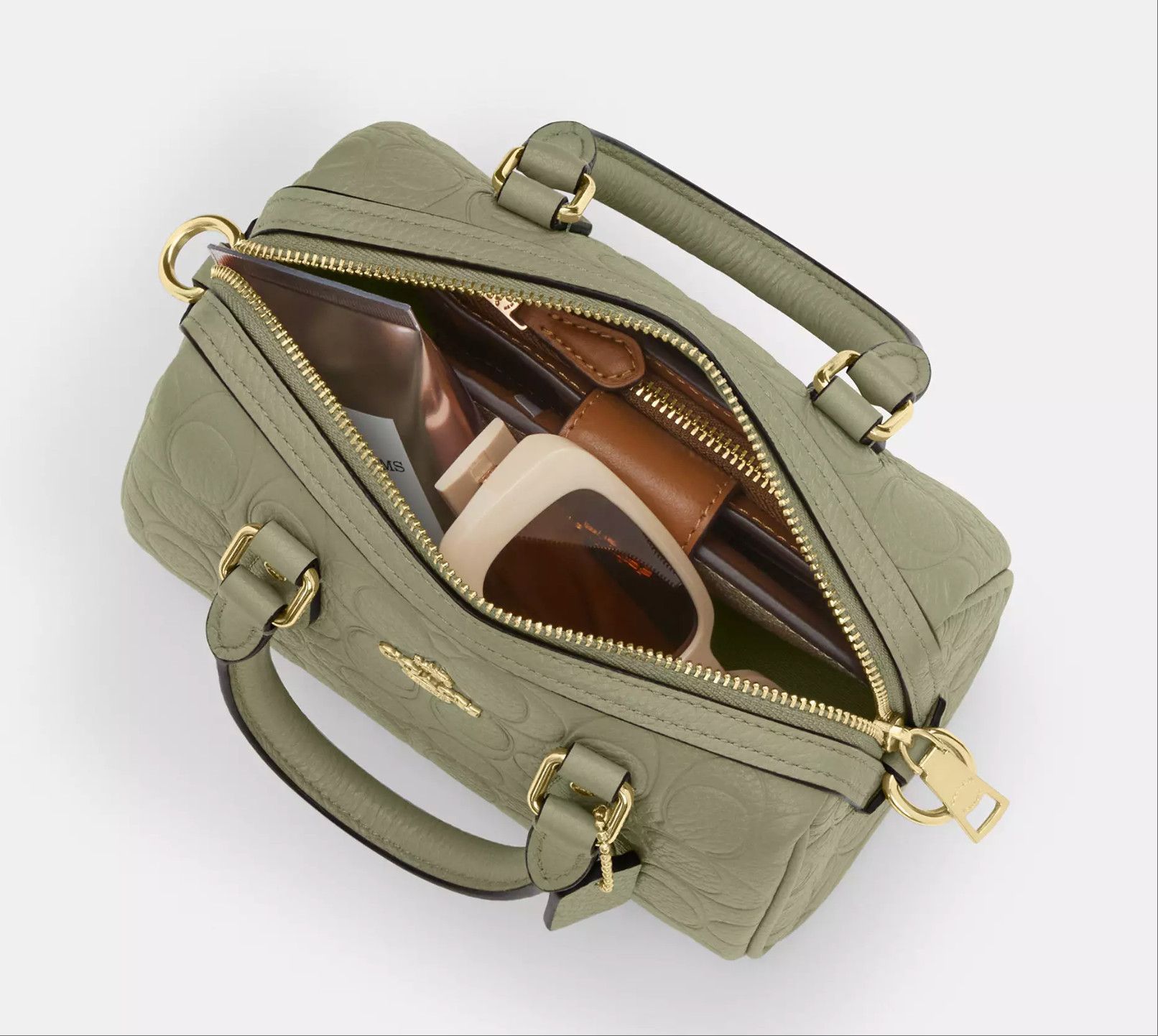 Coach Mini Rowan Crossbody Bag In Signature Leather CEW07 Size ONE SIZE - 19 Thumbnail