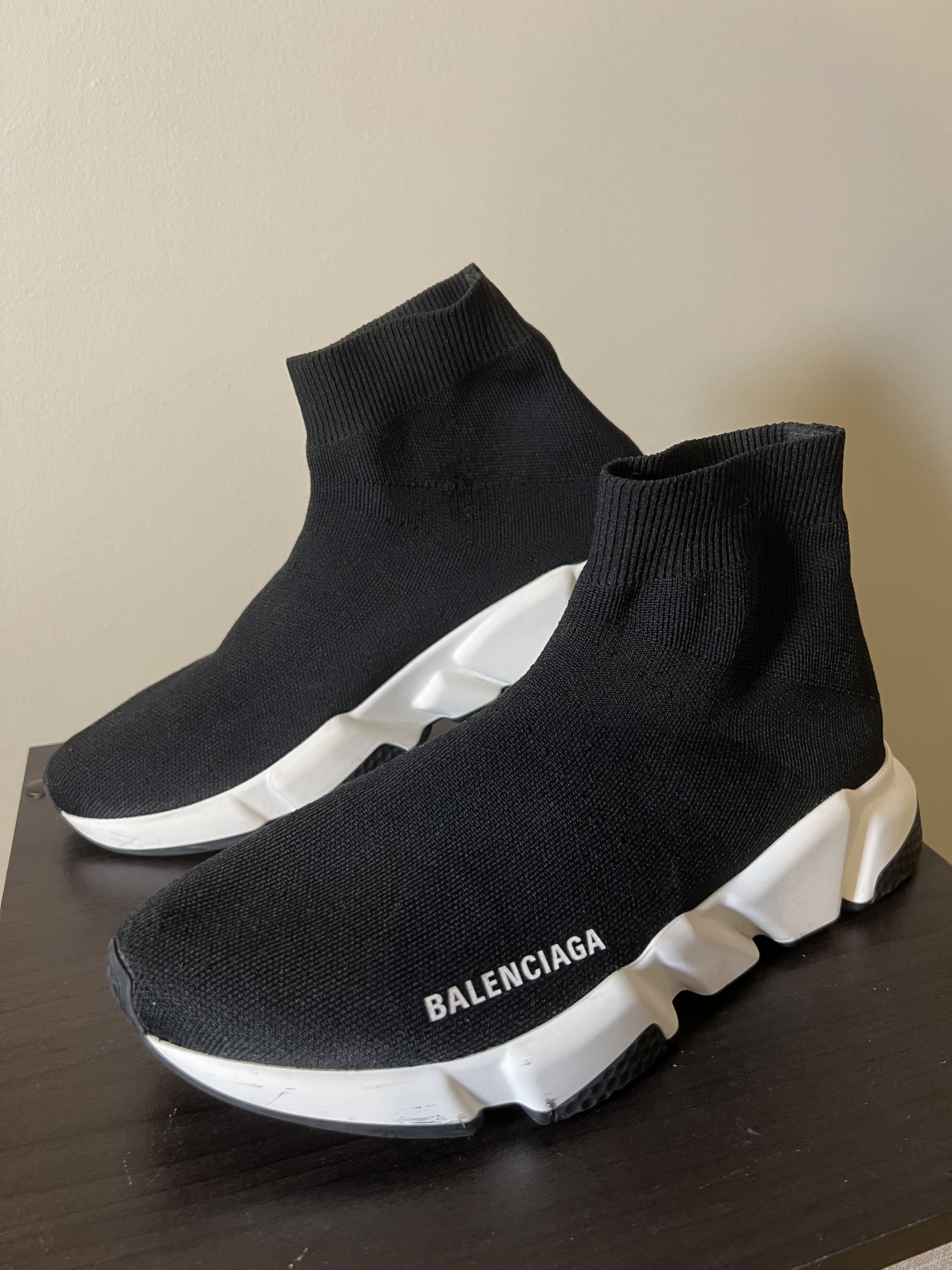 Balenciaga Knit Sock Speed LT Trainers Size US 8 / IT 38 - 1 Thumbnail