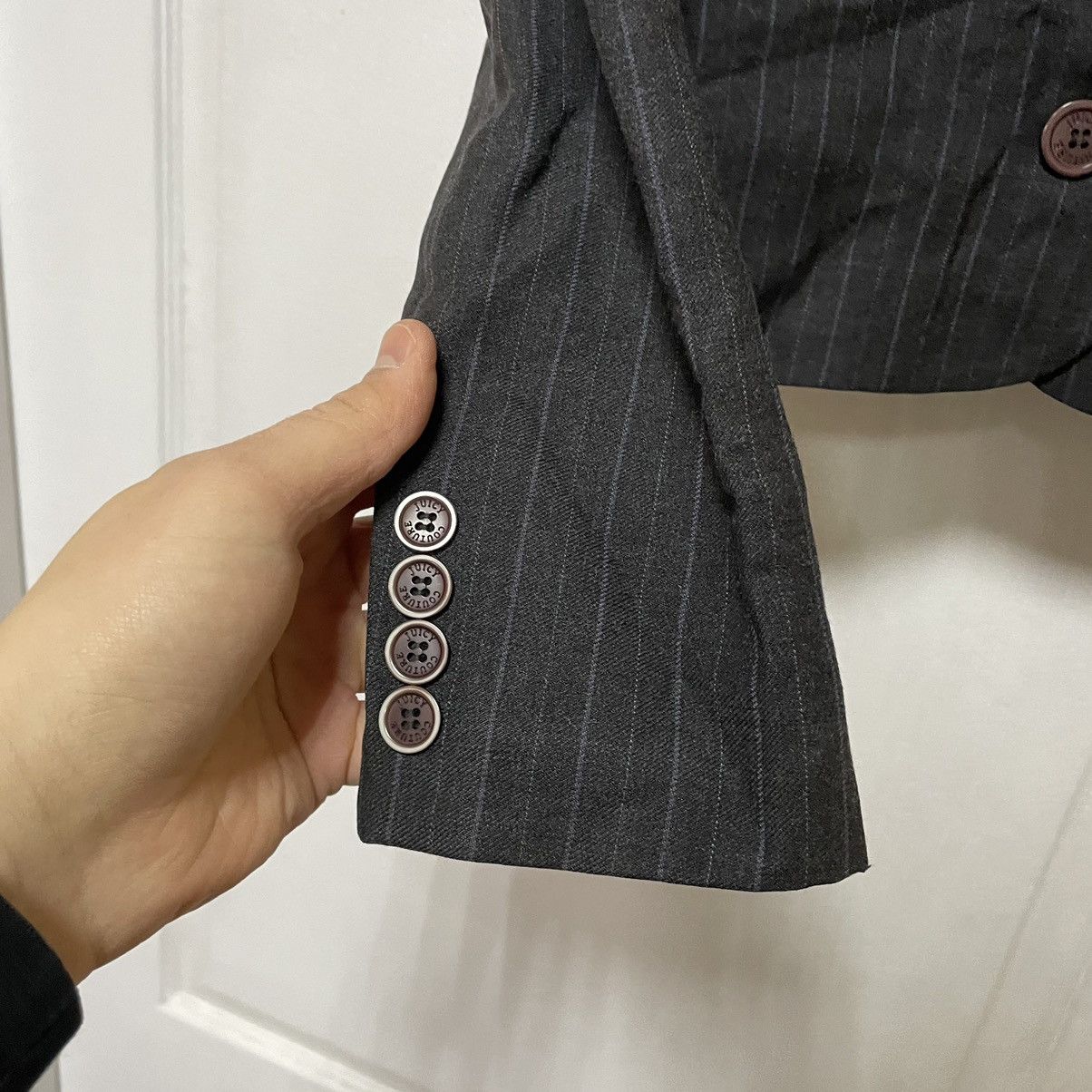 Juicy Couture × Vintage VINTAGE RARE JUICY COUTURE 2000s BLAZER JACKET BOMBER SUIT Size M / US 6-8 / IT 42-44 - 6 Thumbnail
