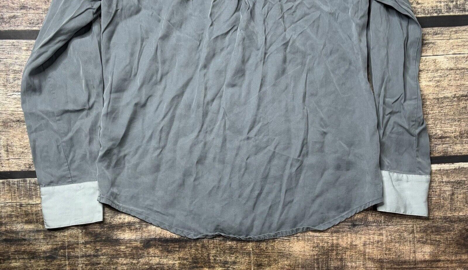 Other Sabina Musayev Shirt Women's XS Pearl Snap Pocket Viscose Size XS / US 0-2 / IT 36-38 - 7 Thumbnail