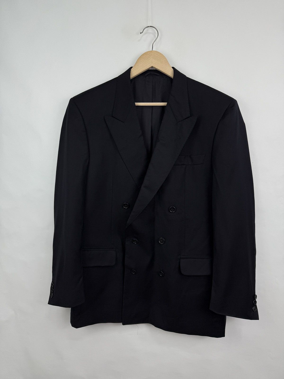 Loro Piana 🇮🇹 Vintage Loro Piana Classic Blazer Retro Rare Size 40R - 2 Thumbnail