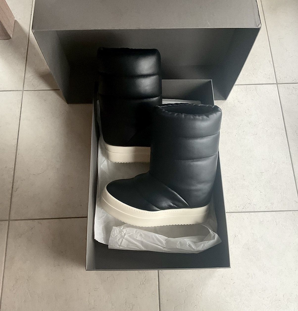 Rick Owens Rick Owens Mega Bumpar Lunar Boots Size US 11 / EU 44 - 11 Thumbnail