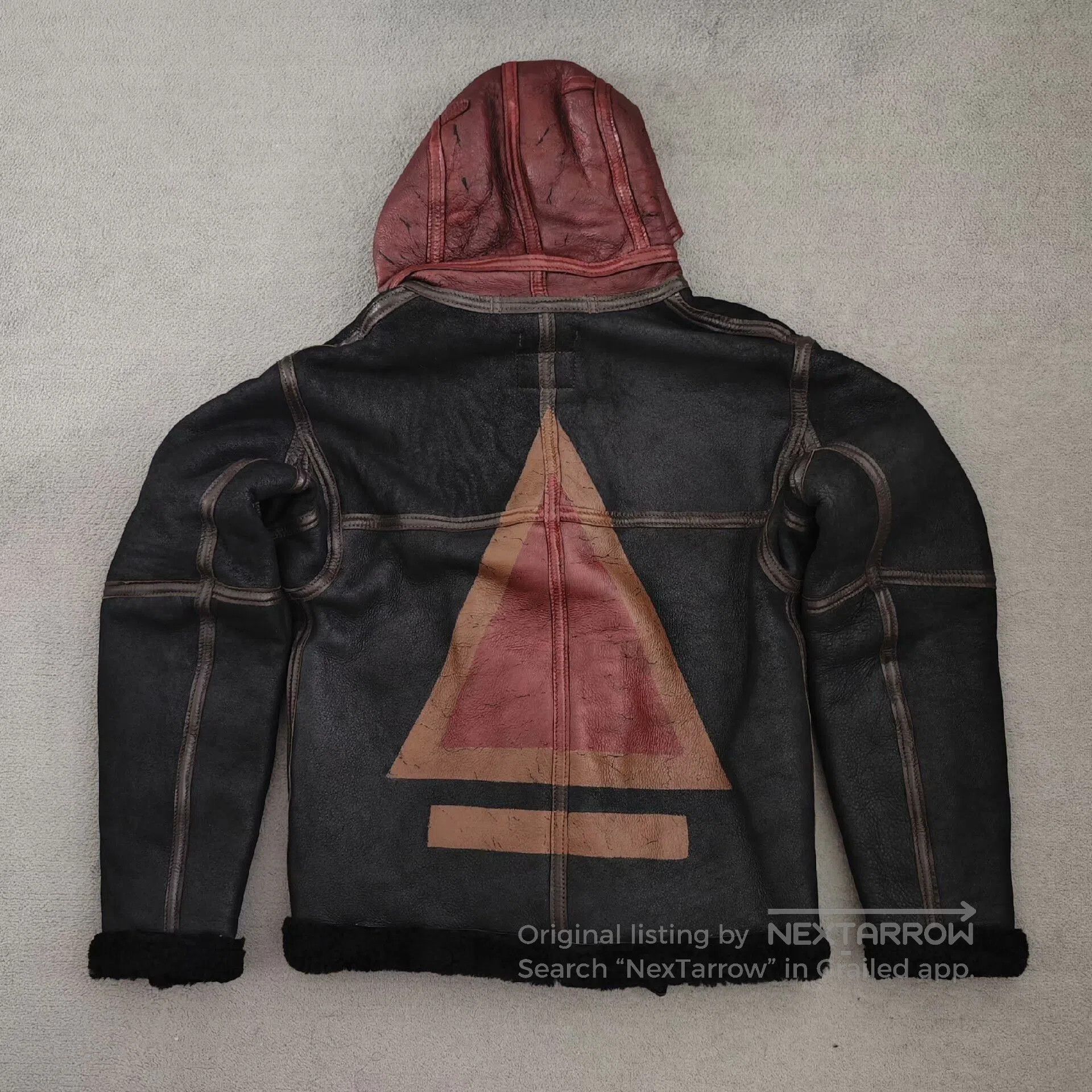 Nigel Cabourn Nigel Cabourn Authentic Dropzon Leather Jacket. Size US M / EU 48-50 / 2 - 5 Thumbnail