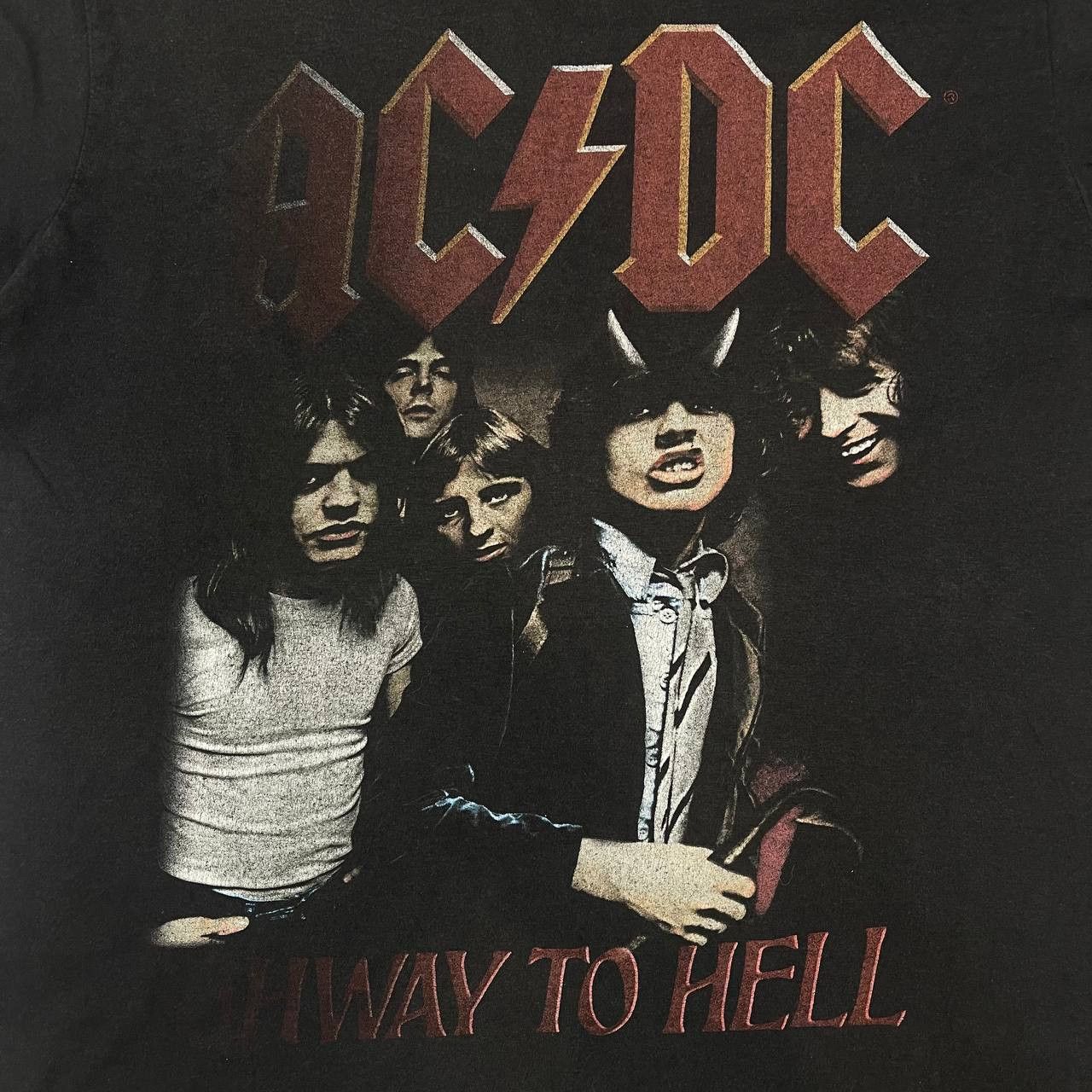 Vintage Vintage AC/DC Highway To Hell Rock Band Graphic T Shirt Tee Size US M / EU 48-50 / 2 - 3 Thumbnail