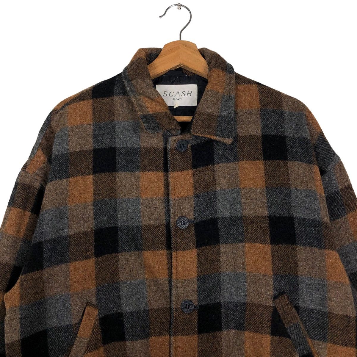 Japanese Brand 🔥Bomber Jacket Tartan Design Scash Issey Miyake Japan Size US M / EU 48-50 / 2 - 3 Thumbnail