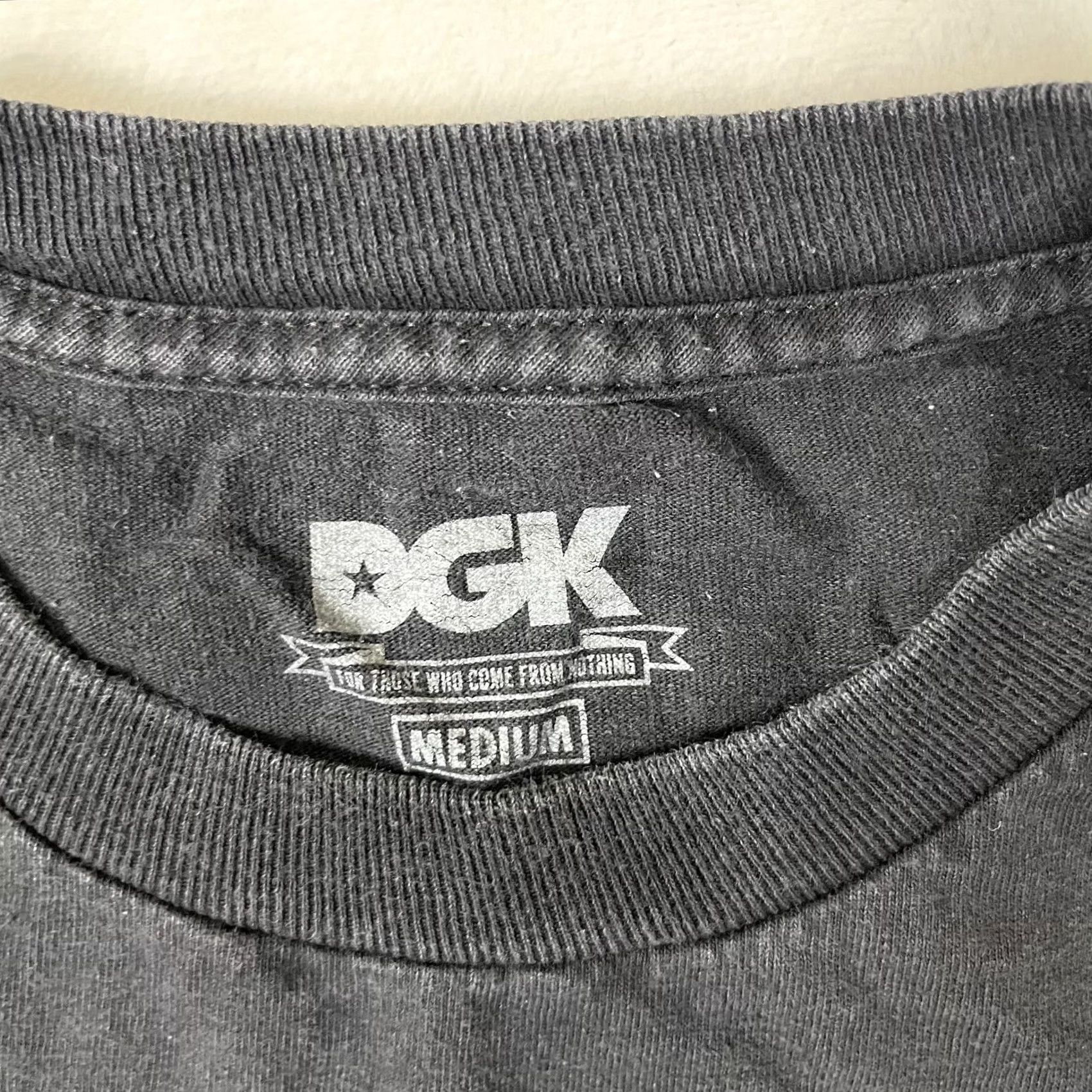 DGK DGK T-Shirt White Men Can't Jump Mens Medium Black Y2K Vintage Size US M / EU 48-50 / 2 - 3 Thumbnail