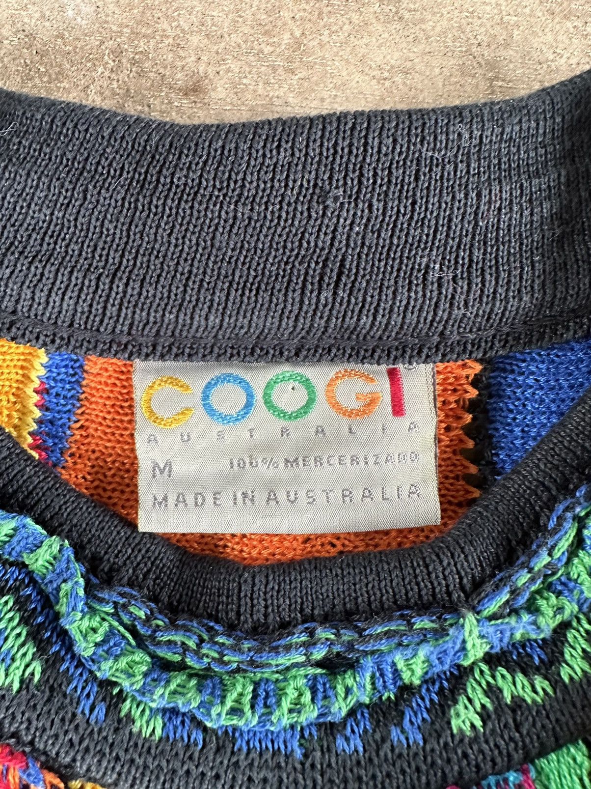 Coogi × Man Made In Australia × Vintage Vintage COOGI Australia Women’s 90s 3D Knit Medium Sweater Size M / US 6-8 / IT 42-44 - 11 Thumbnail