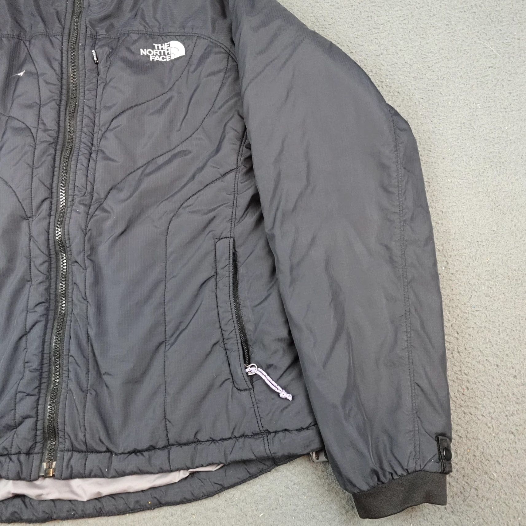 The North Face The North Face Jacket Womens Medium Black PrimaLoft Insulated Full Zip Puffer Size M / US 6-8 / IT 42-44 - 2 Thumbnail