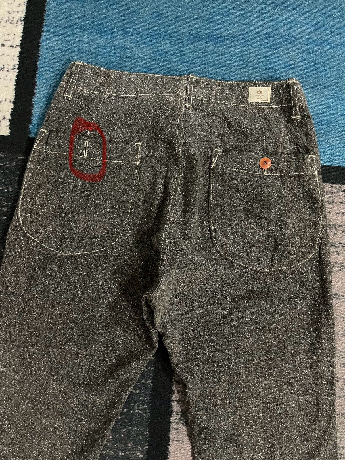 Japanese Brand × Vintage Vintage Fabrique Japon Pants Size US 31 - 13 Thumbnail