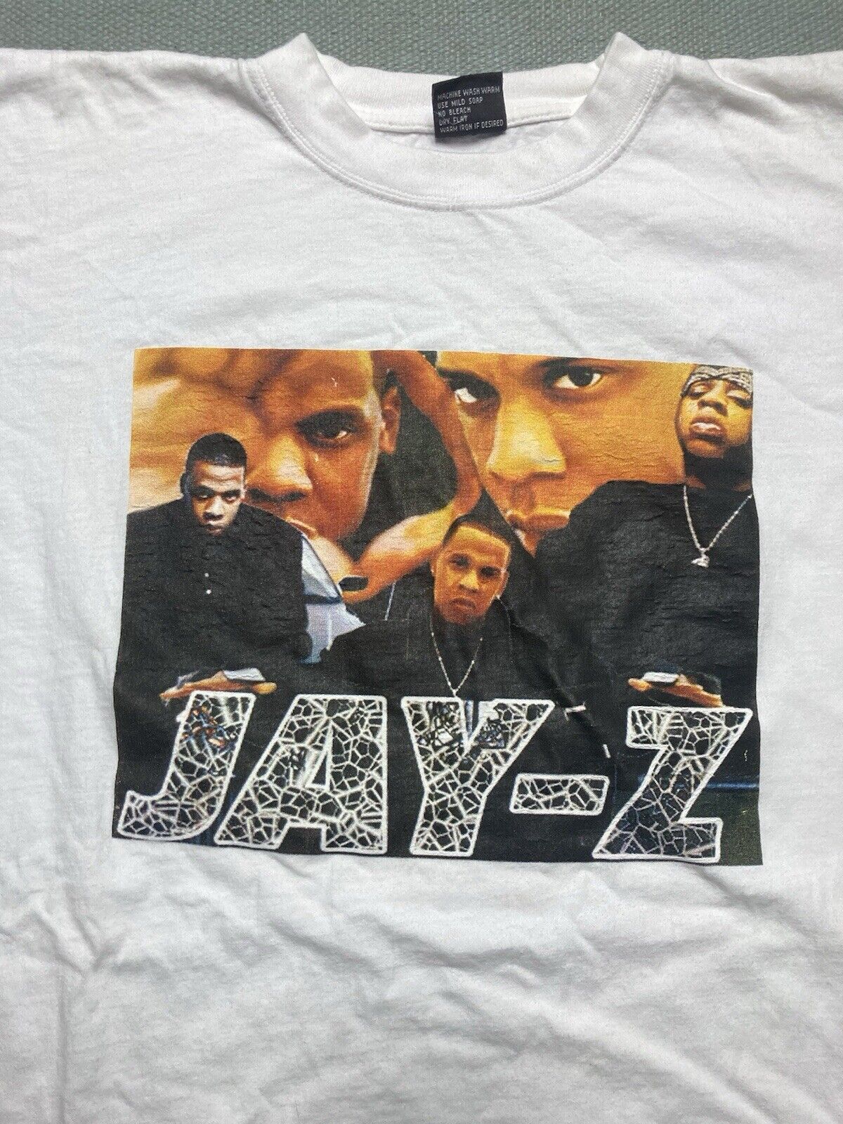 Vintage VTG 90s t shirt Jay Z hip hop rap tee bodega boot XXL Tall Size US XXL / EU 58 / 5 - 2 Thumbnail
