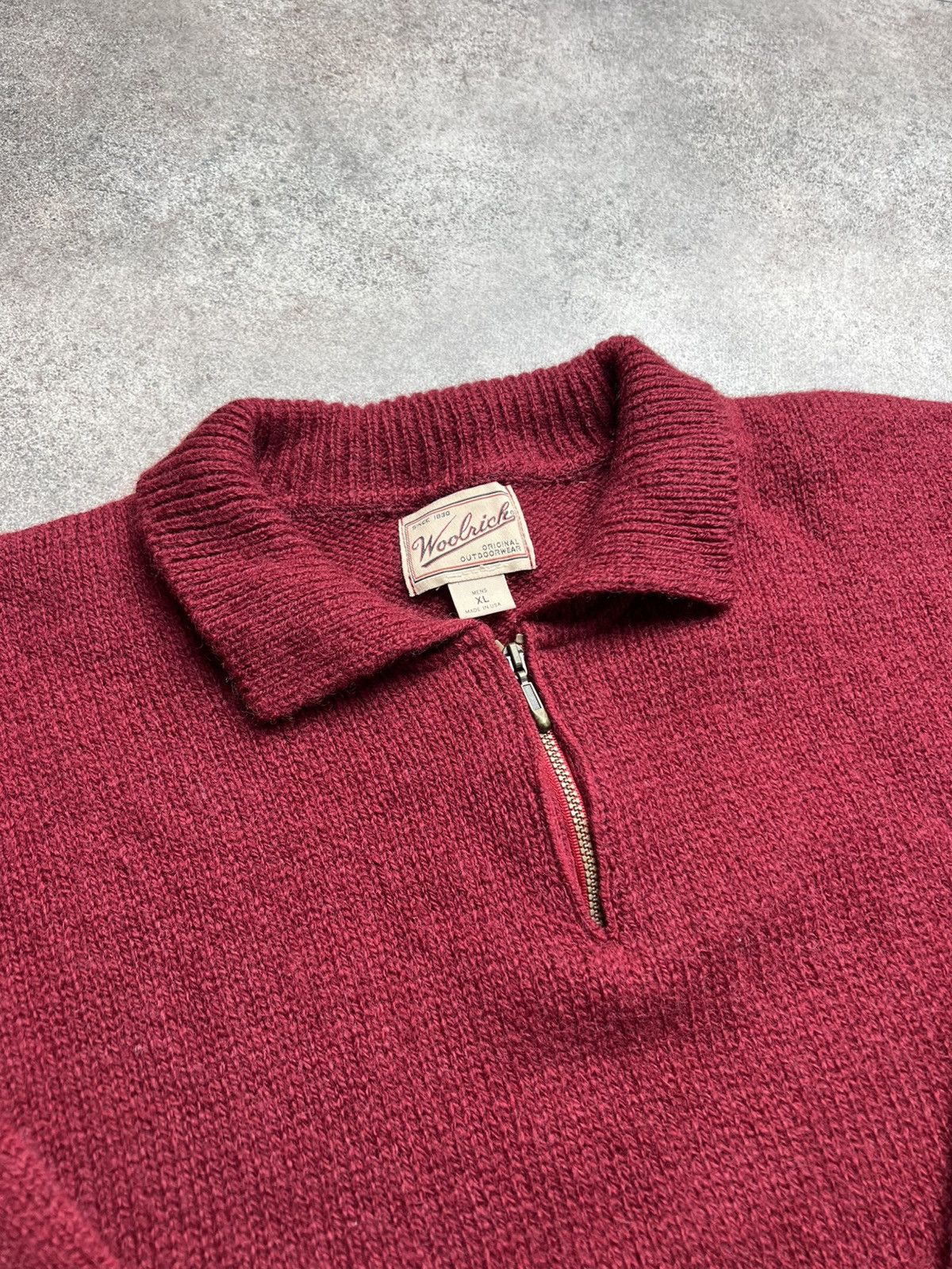 Woolrich Woolen Mills Woolrich 1/4 wool cozy jumper Size US XL / EU 56 / 4 - 5 Thumbnail