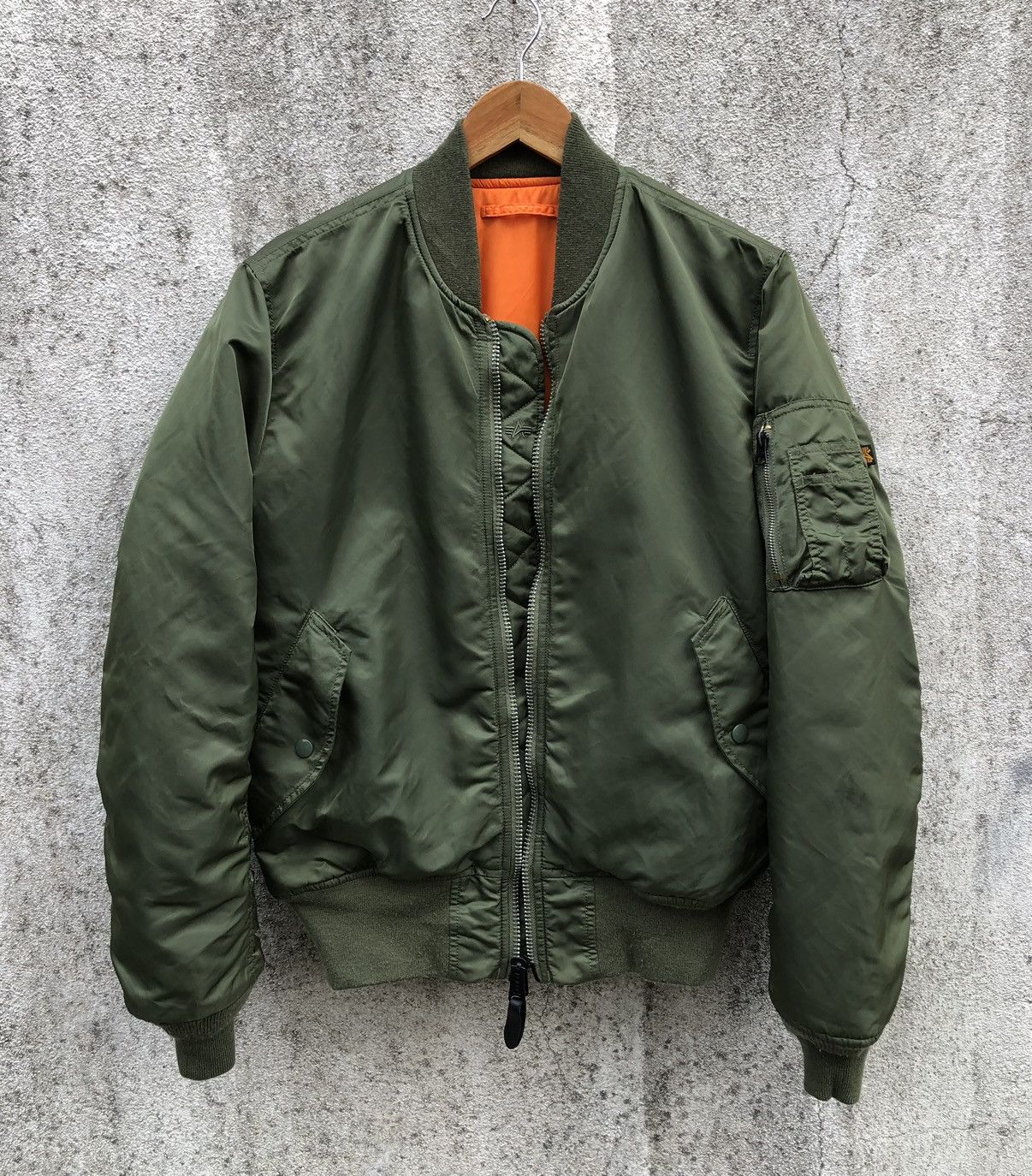 Alpha Industries Alpha Industries Flyers Man Intermediate Ma-1 Bomber Jacket Size US M / EU 48-50 / 2 - 16 Thumbnail