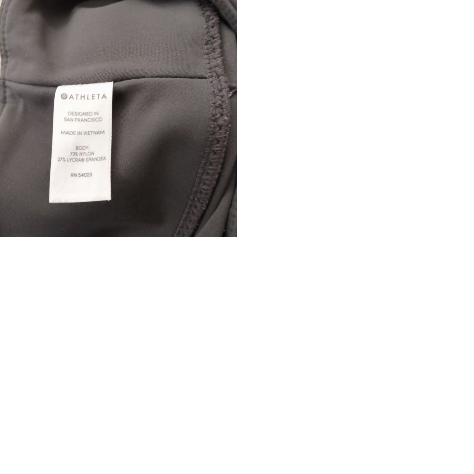 Athleta Athleta Pants Womens Medium Gray Ankle Pull On High Rise Pockets 30x25 Nylon Spandex Straight Regular Size 32" / US 10 / IT 46 - 9 Thumbnail