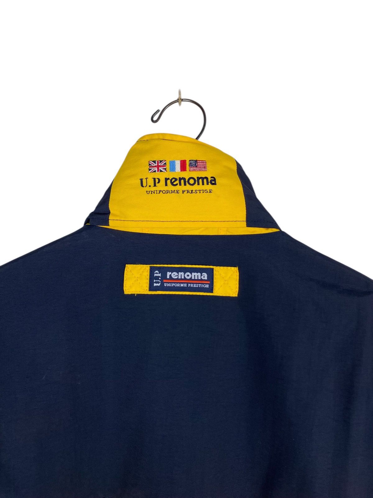 Japanese Brand Rare‼️ Vintage U.P. Renoma Uniforme Prestige Bomber Jacket Size US S / EU 44-46 / 1 - 6 Thumbnail