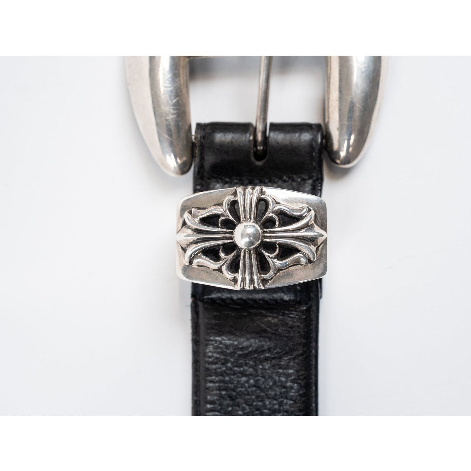 Chrome Hearts Silver Vine Floral Three-Piece Belt Size 32 - 6 Thumbnail
