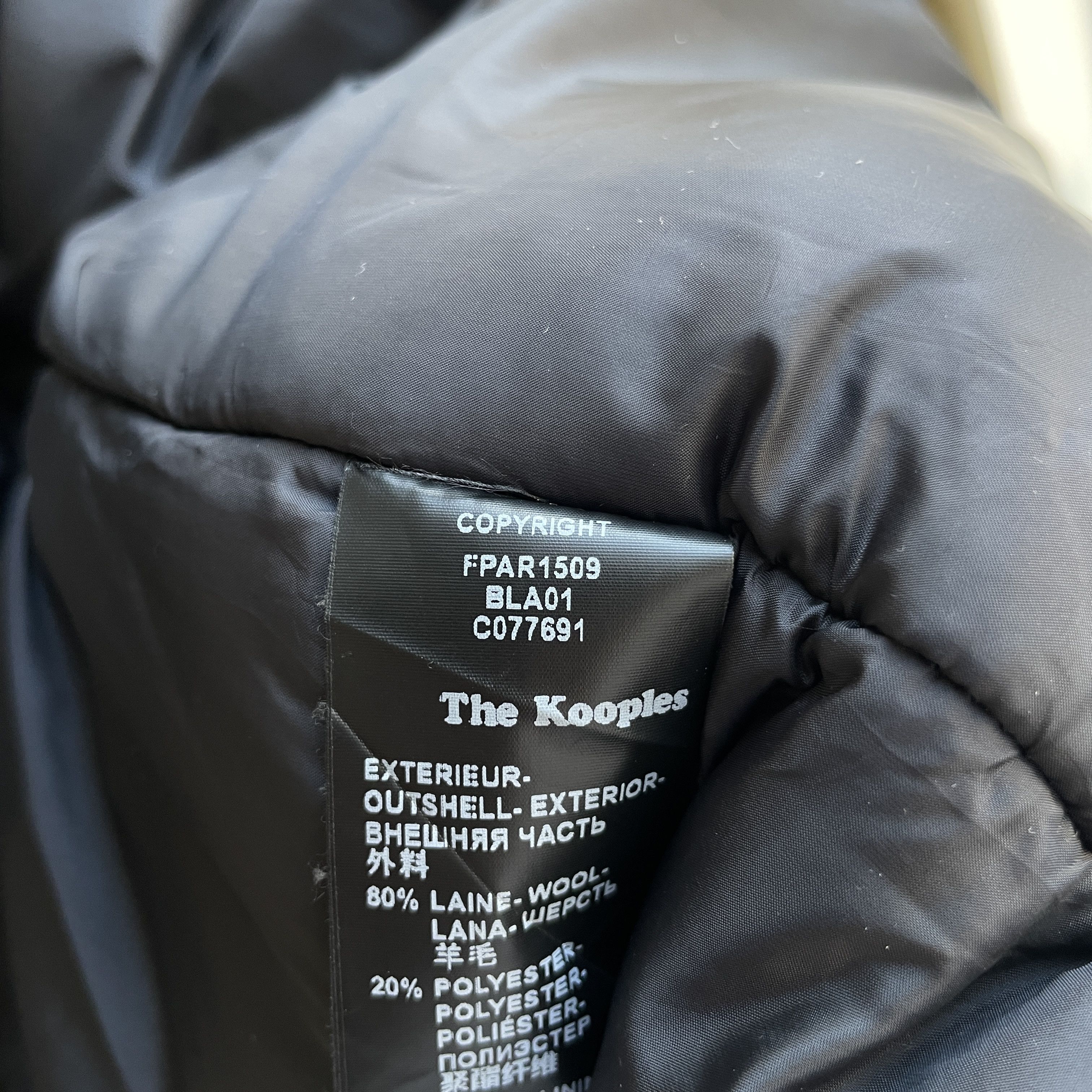 The Kooples The Kooples Womens Wool Parka Duffle Coat Size S Size S / US 4 / IT 40 - 17 Thumbnail